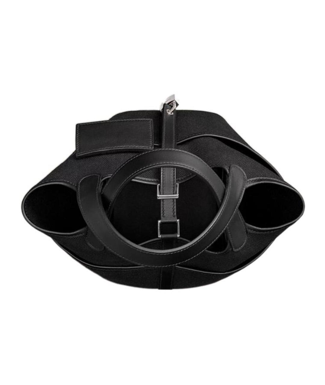 HERMES Черная сумка через плечо, фото 4