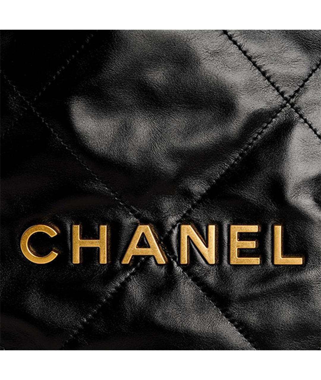 CHANEL Черный кожаный рюкзак, фото 5