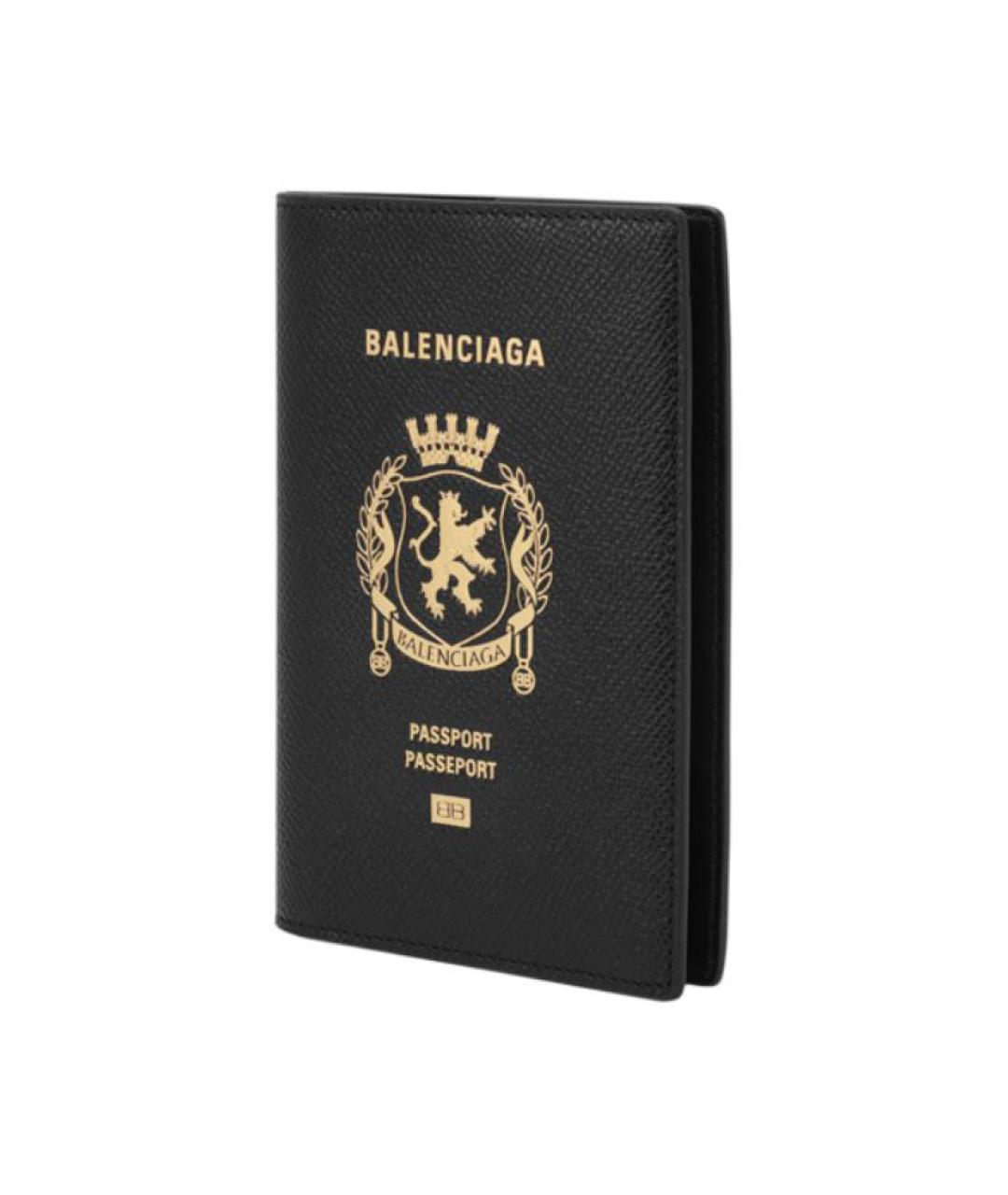 BALENCIAGA Черная папка для документов, фото 2