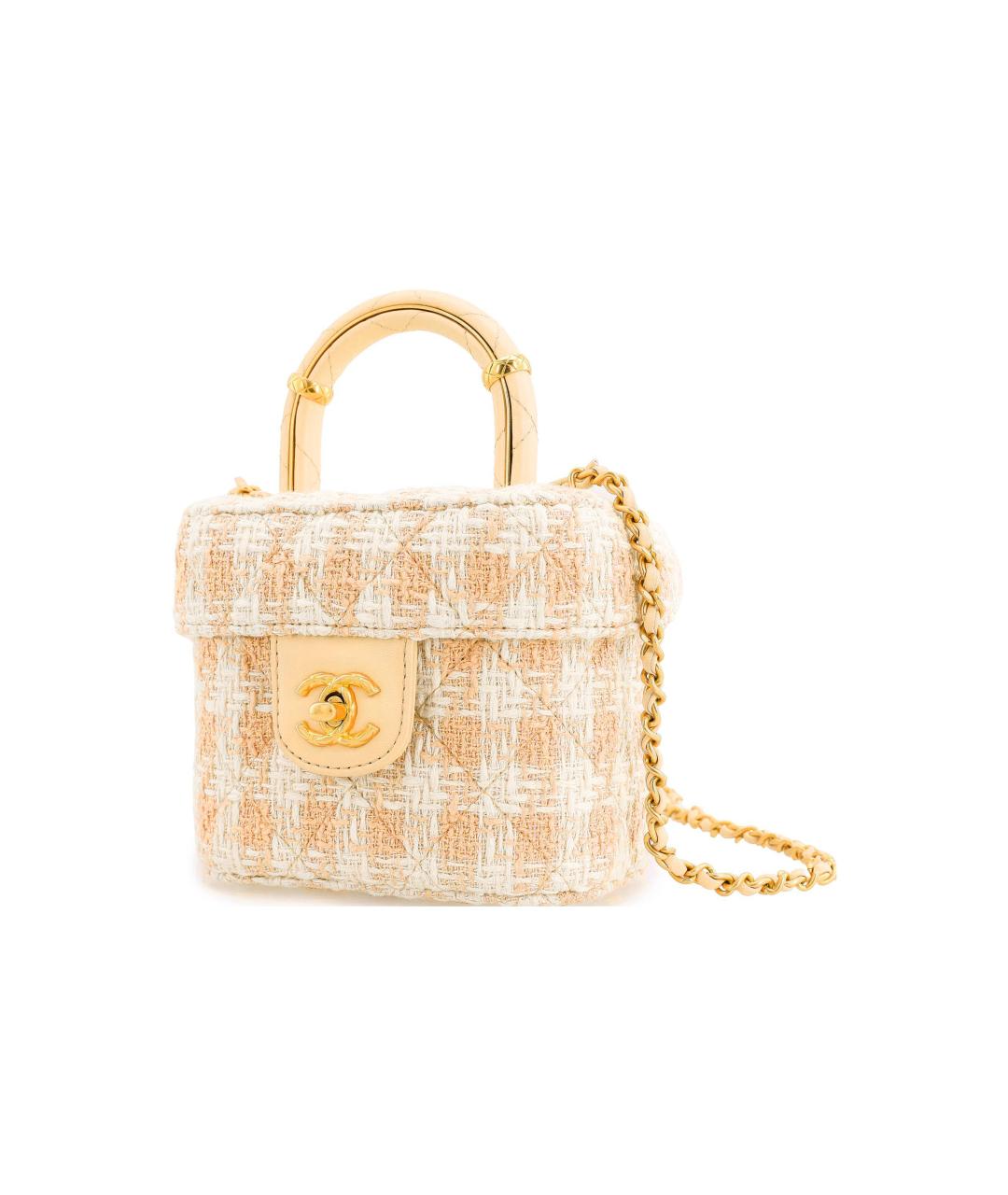 CHANEL Белая косметичка, фото 2