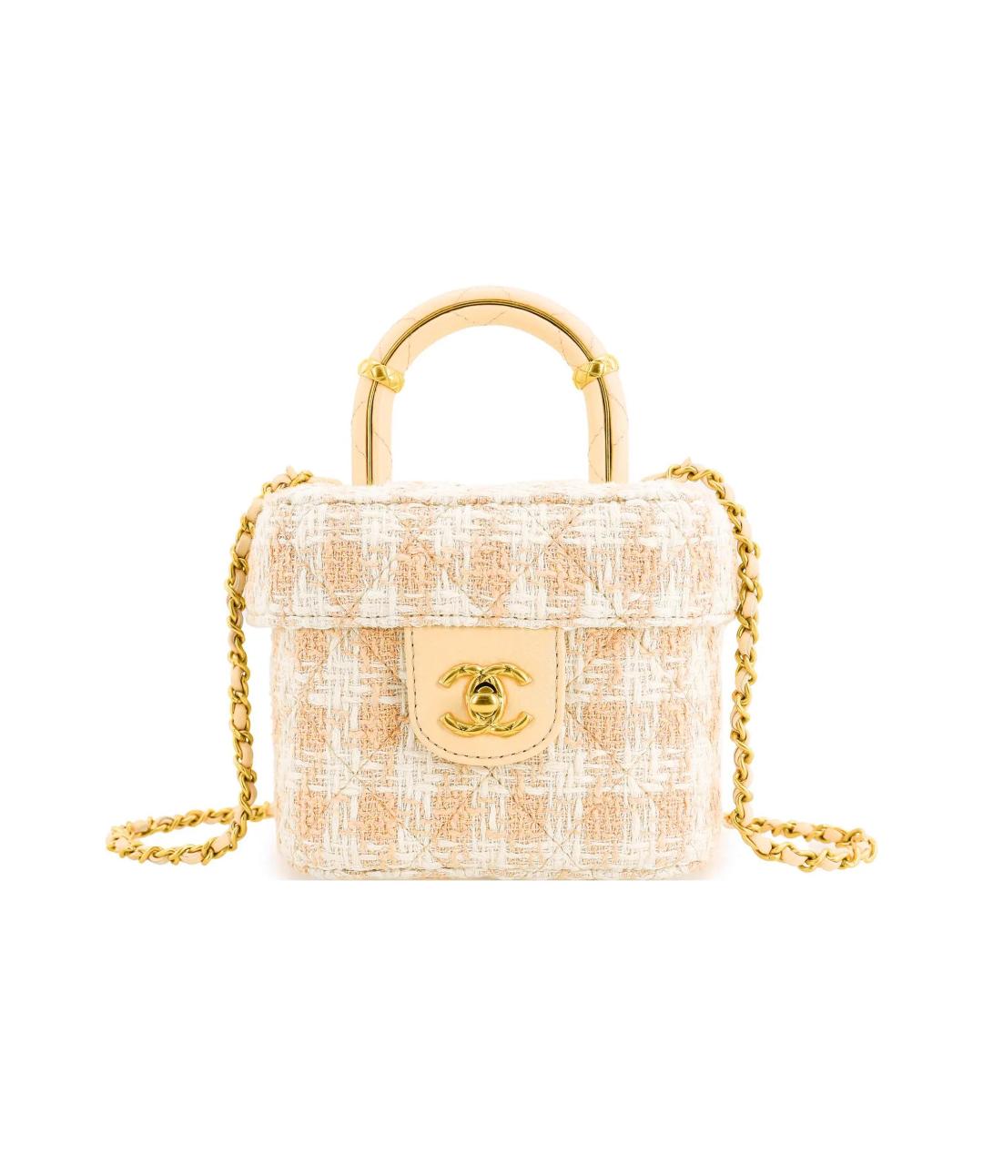CHANEL Белая косметичка, фото 1
