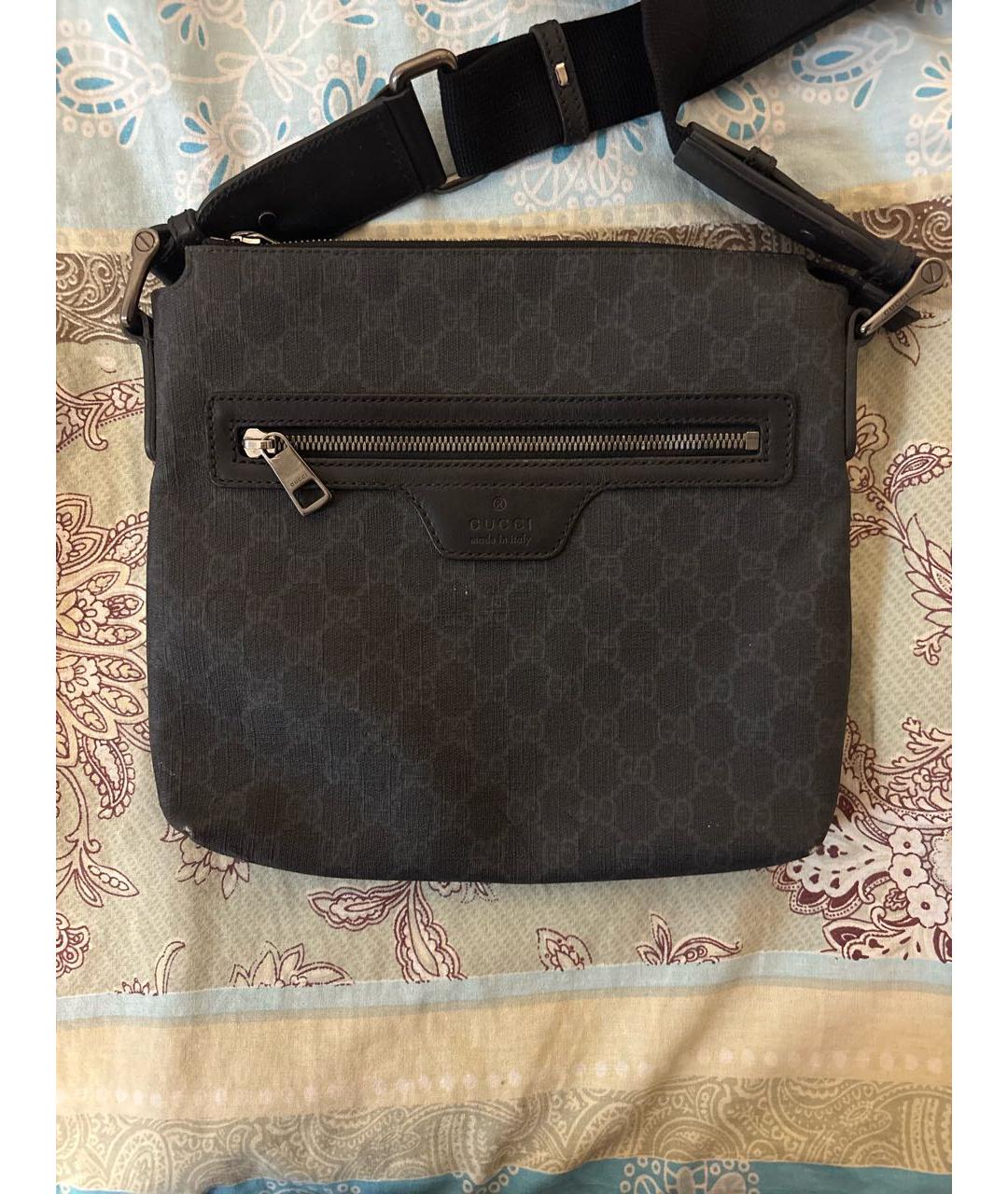 GUCCI Черная сумка на плечо, фото 3