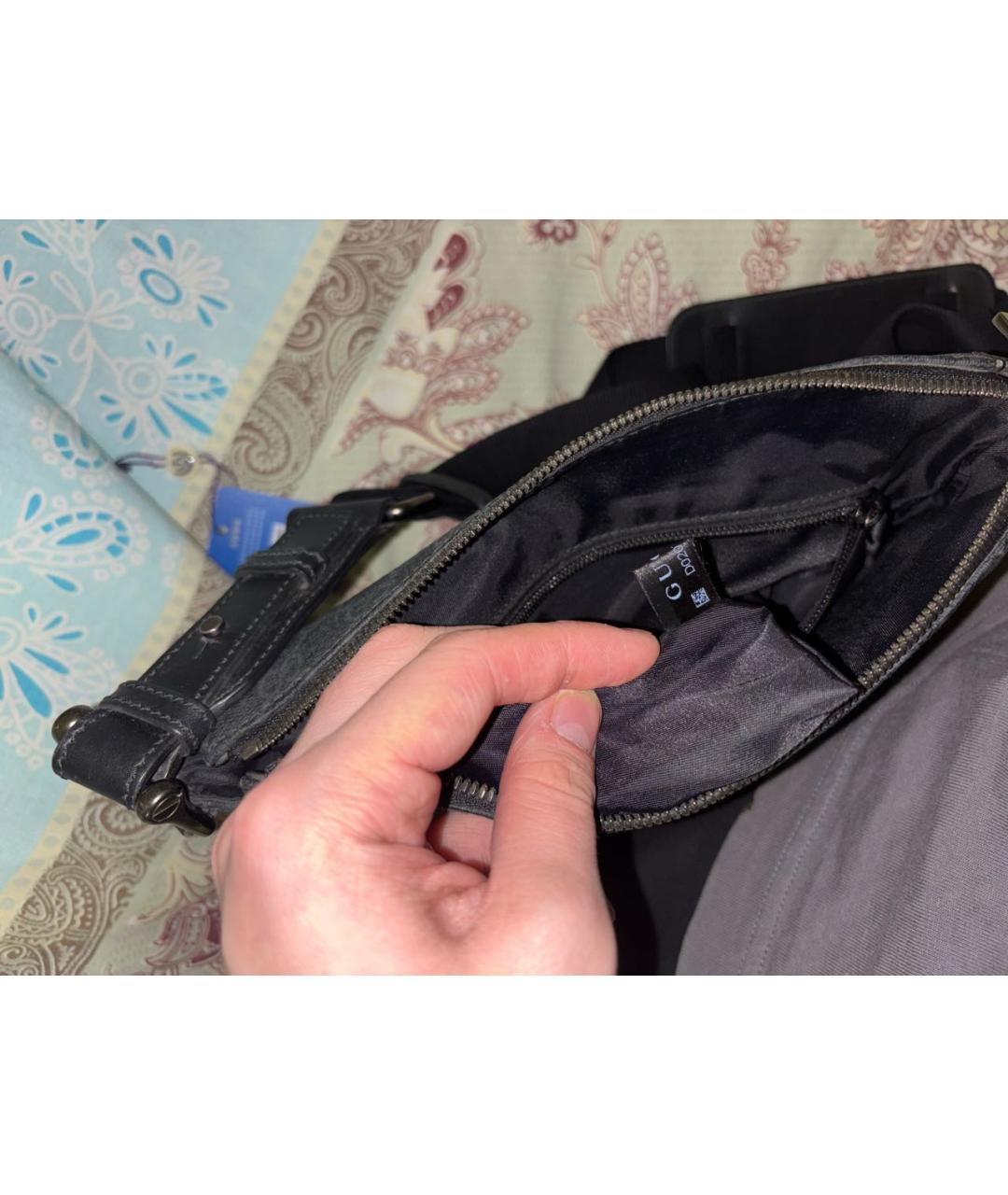 GUCCI Черная сумка на плечо, фото 7