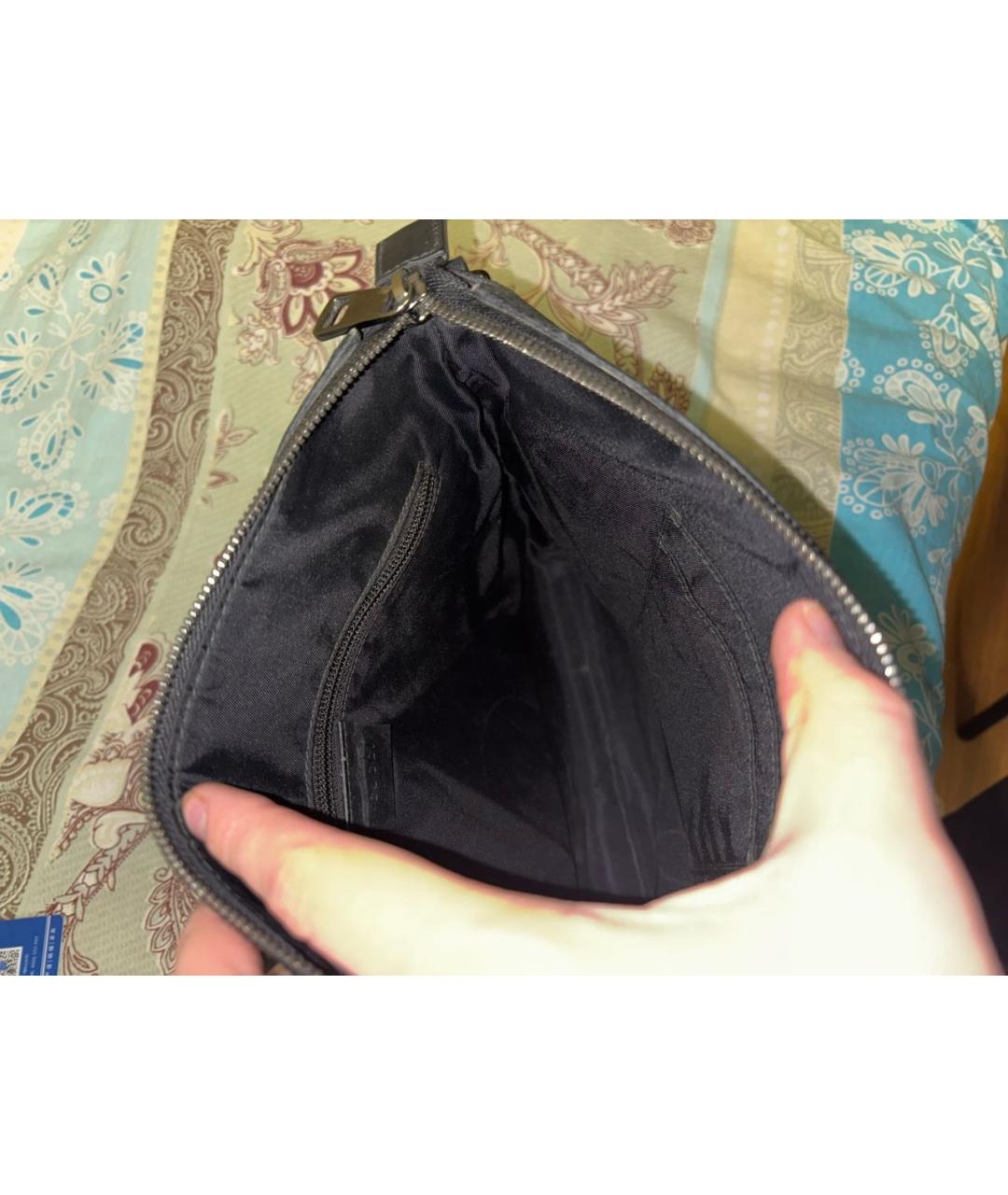 GUCCI Черная сумка на плечо, фото 4