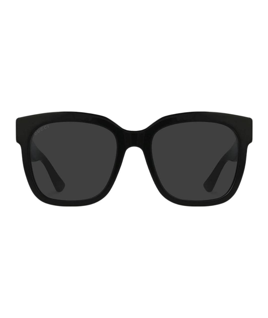 GUCCI Черные пластиковые солнцезащитные очки, фото 2