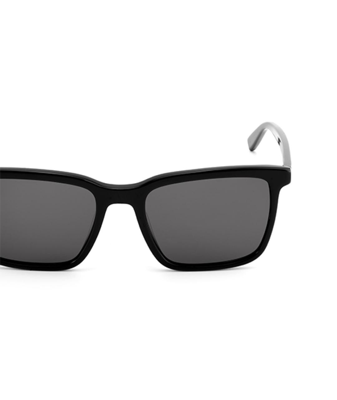 SAINT LAURENT Черные пластиковые солнцезащитные очки, фото 4