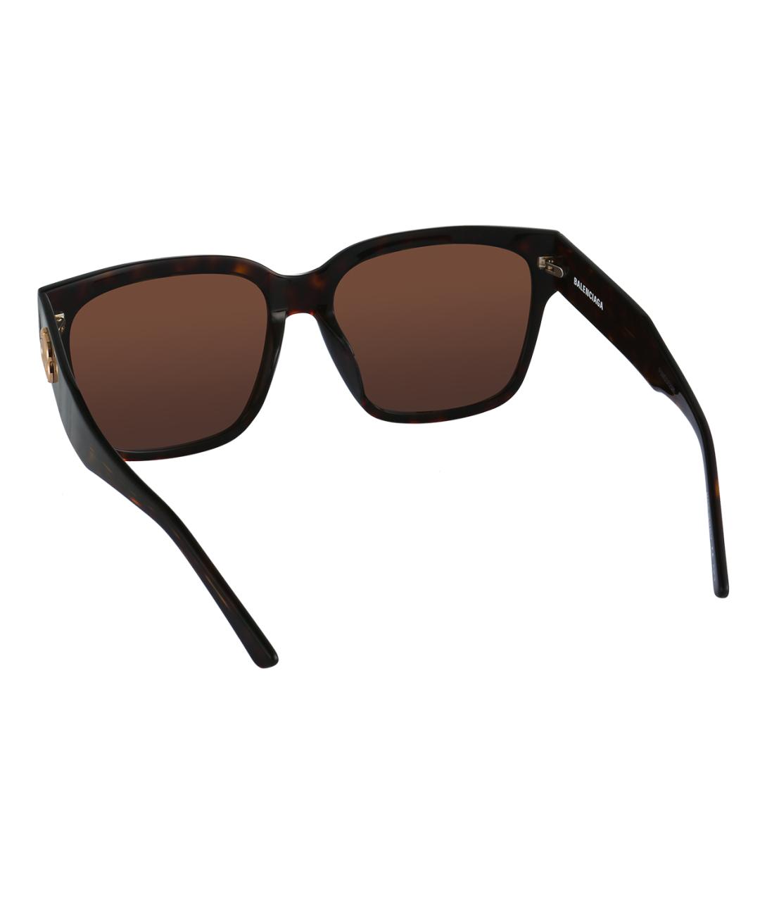 BALENCIAGA Черные пластиковые солнцезащитные очки, фото 5