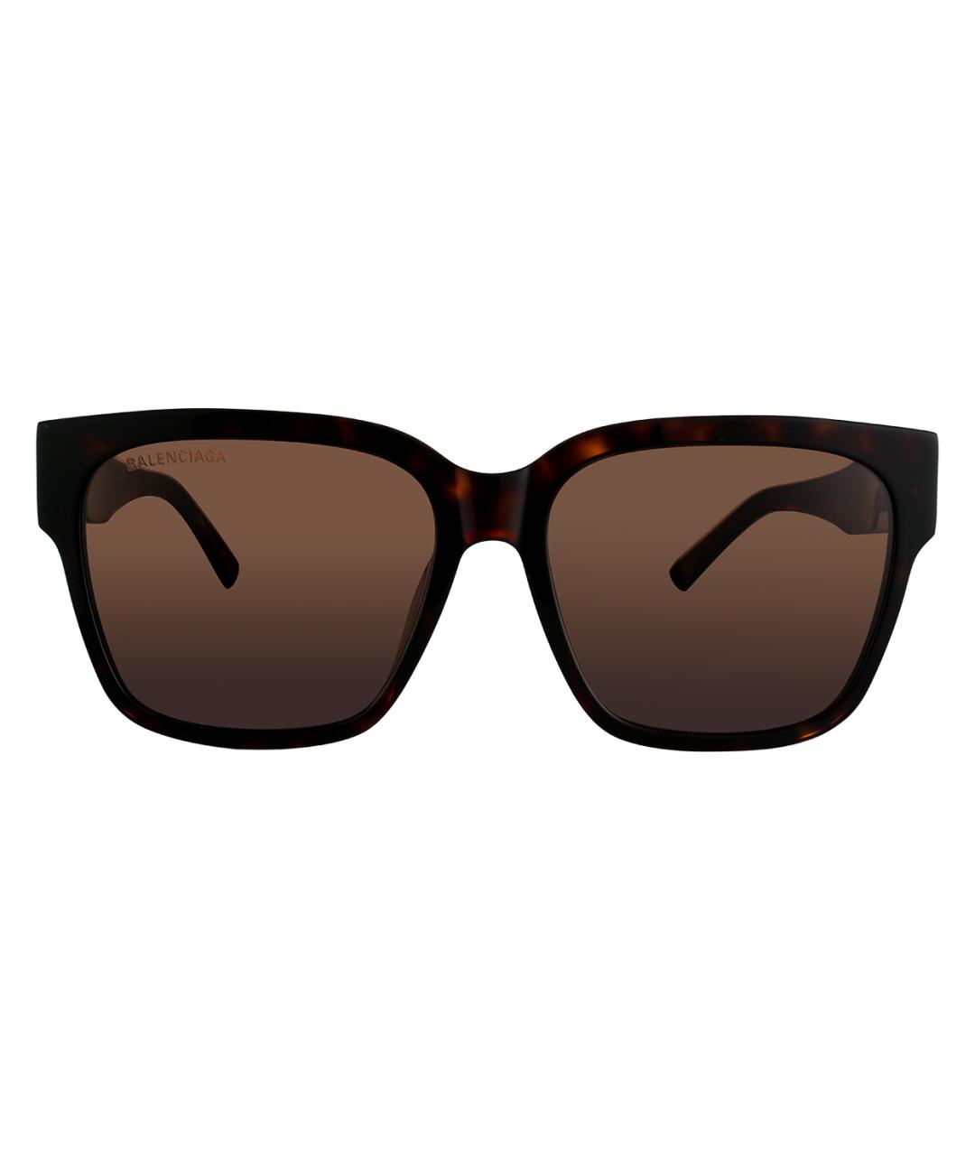 BALENCIAGA Черные пластиковые солнцезащитные очки, фото 2