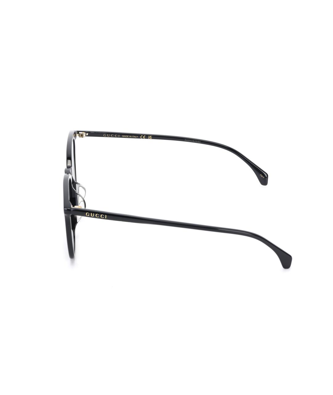 GUCCI Черные пластиковые солнцезащитные очки, фото 3