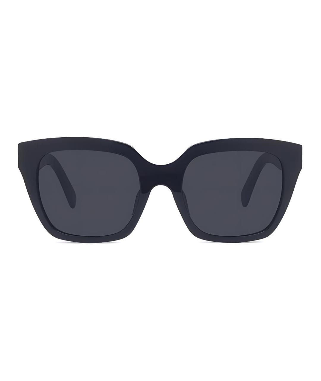 CELINE Черные пластиковые солнцезащитные очки, фото 2