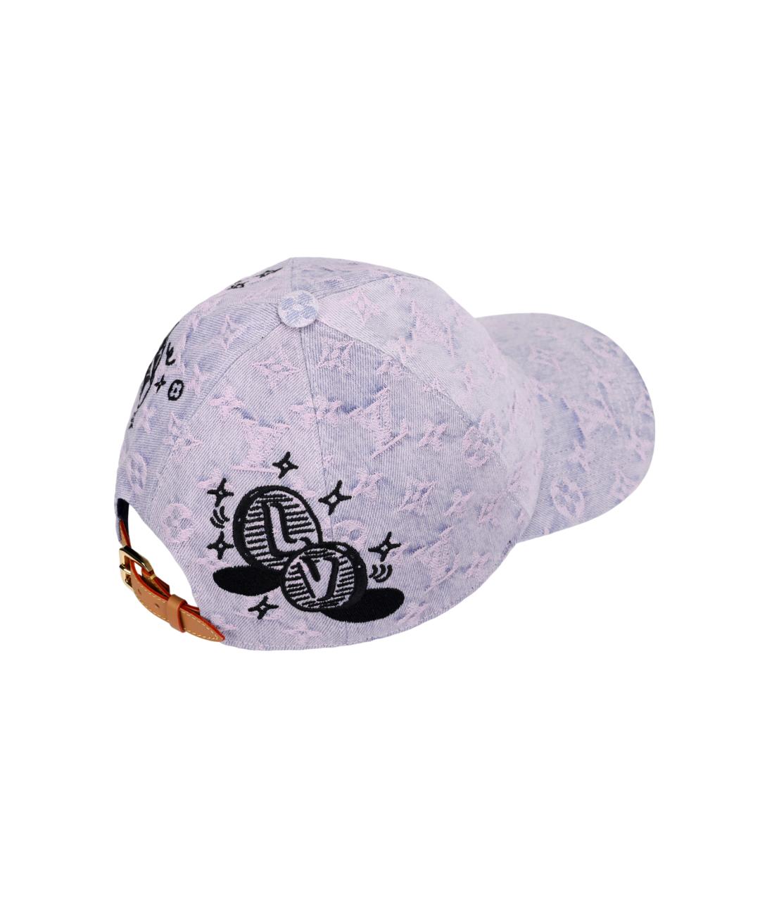 LOUIS VUITTON Фиолетовая кепка, фото 3