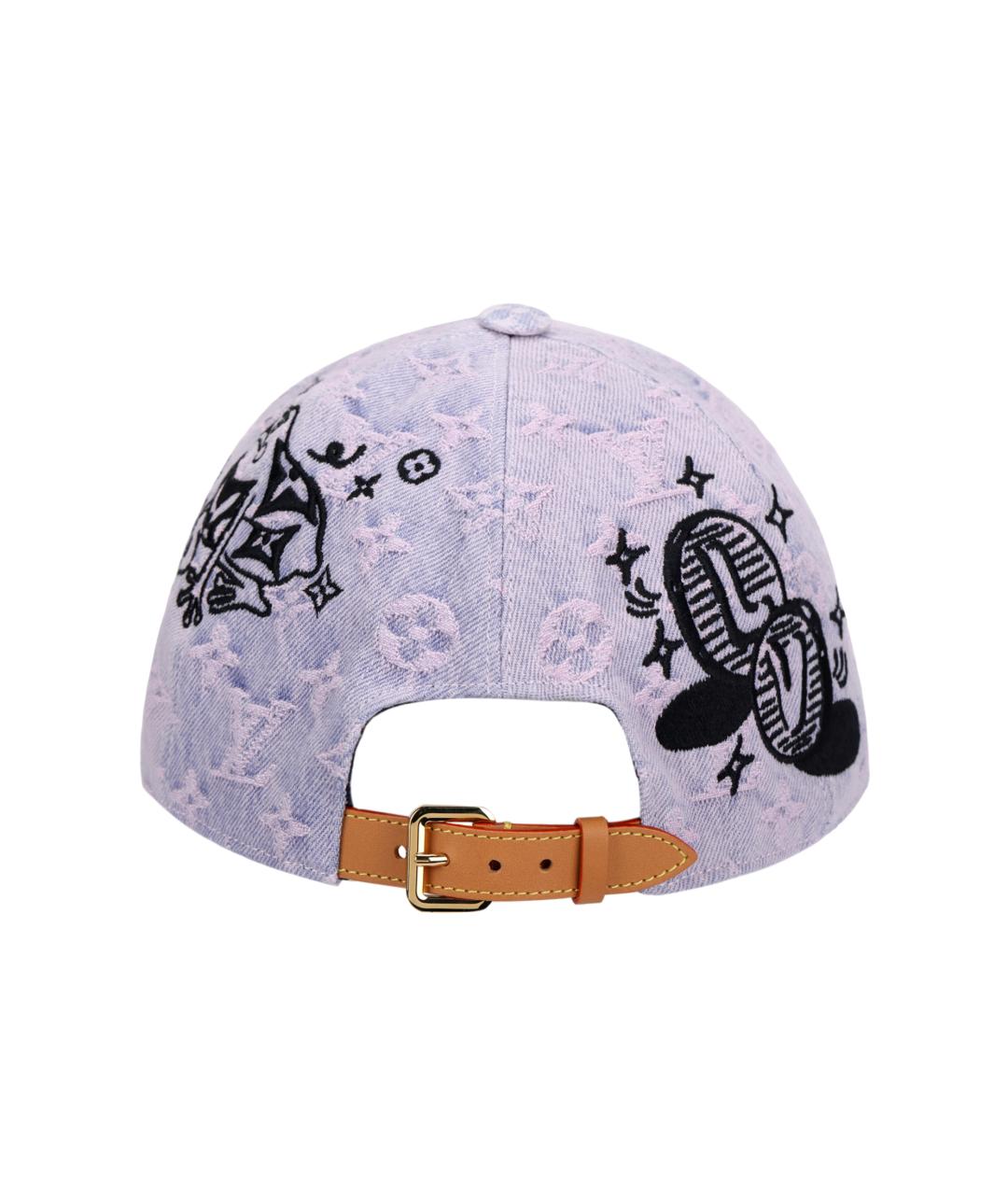 LOUIS VUITTON Фиолетовая кепка, фото 4
