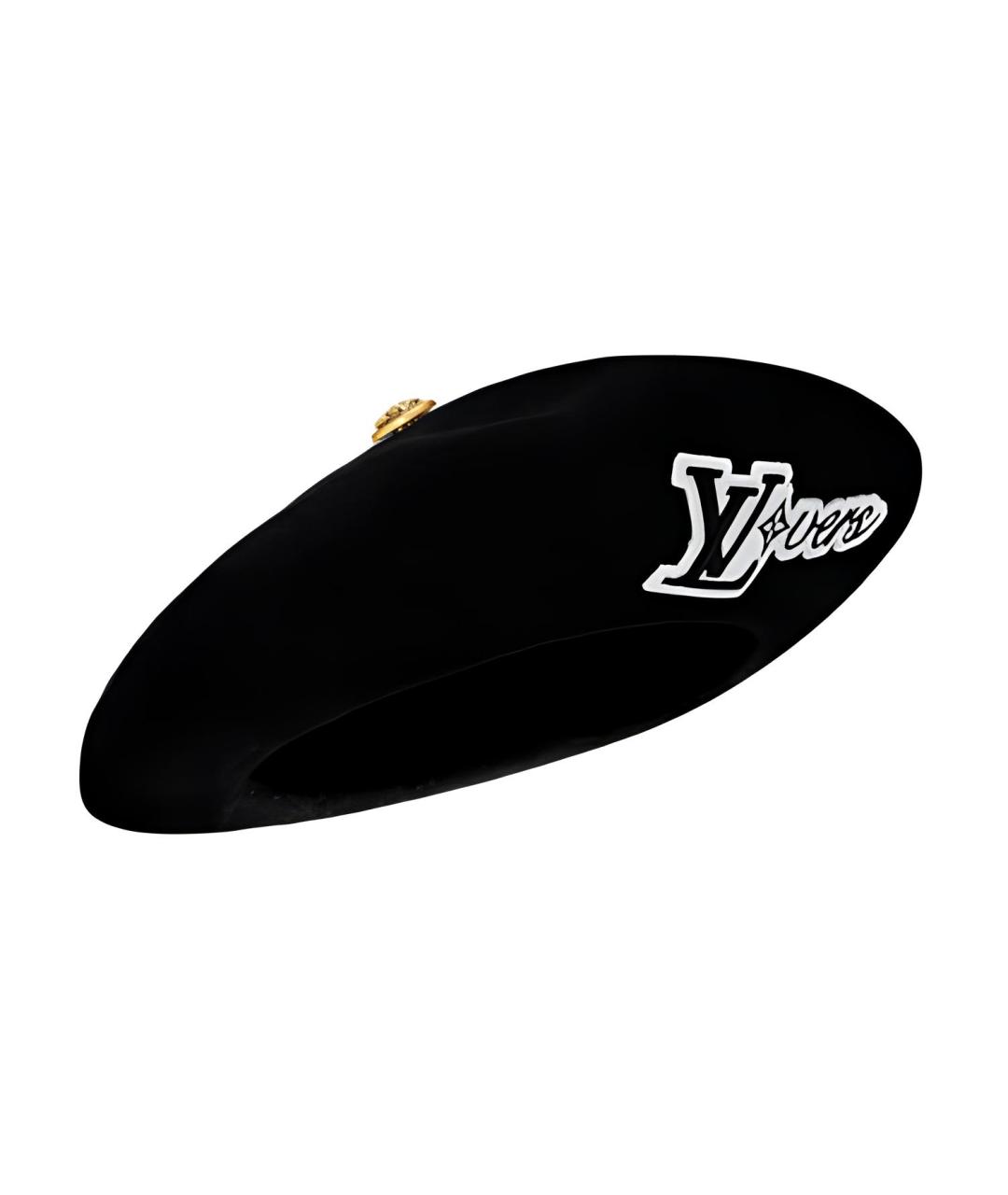 LOUIS VUITTON Черная шерстяная шляпа, фото 1