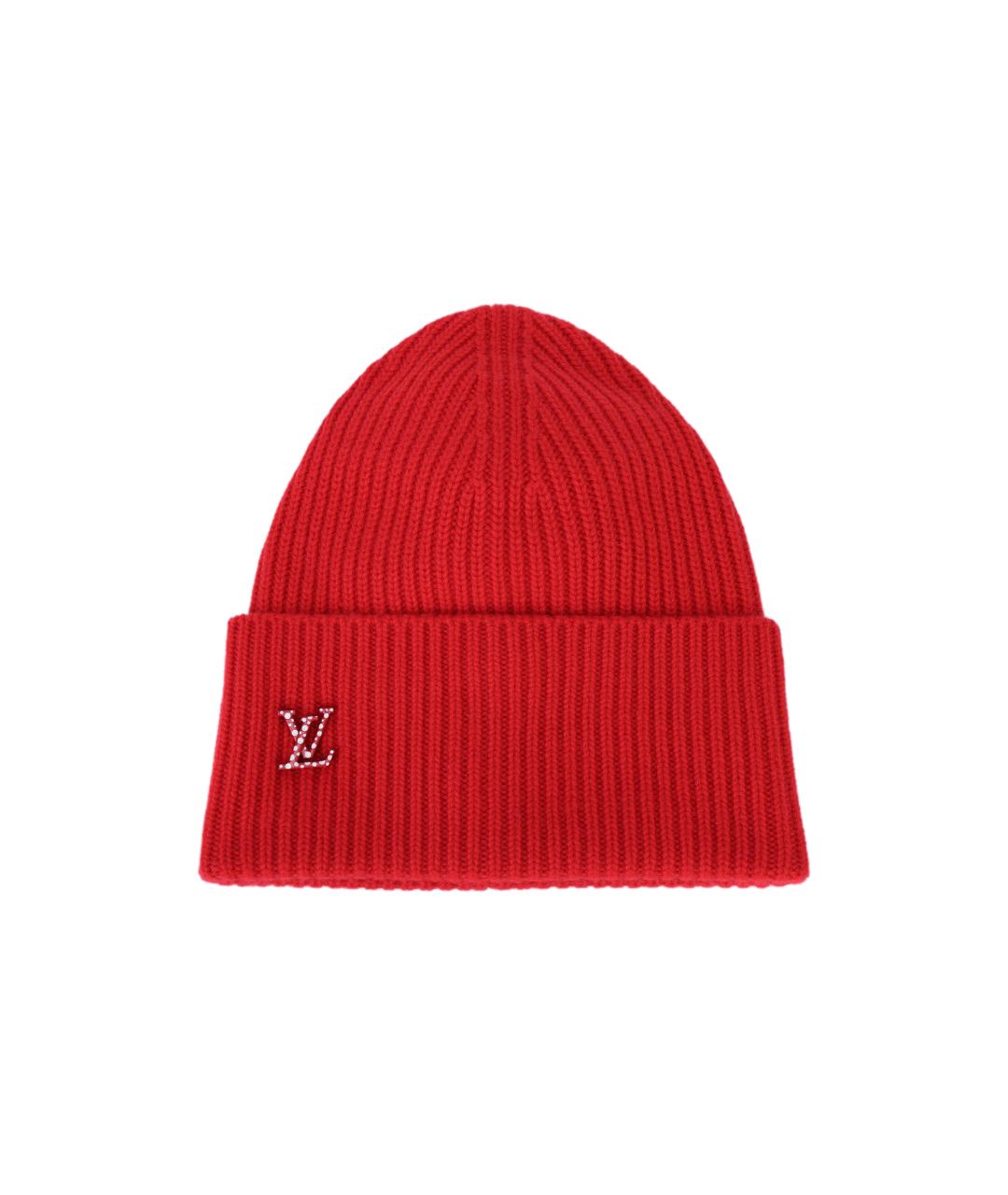 LOUIS VUITTON Красная шапка, фото 5