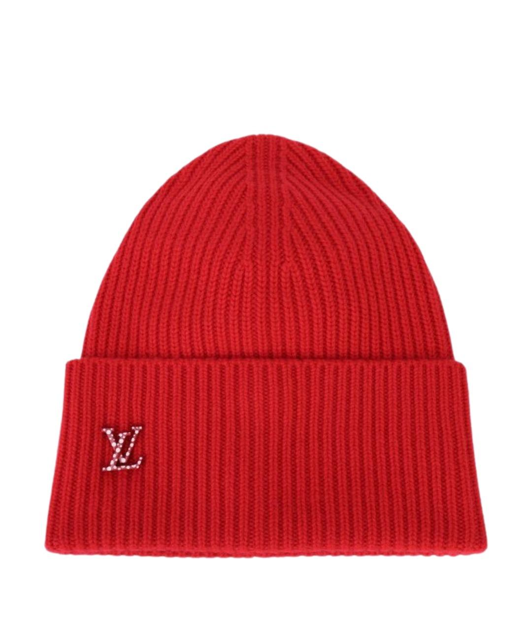 LOUIS VUITTON Красная шапка, фото 1