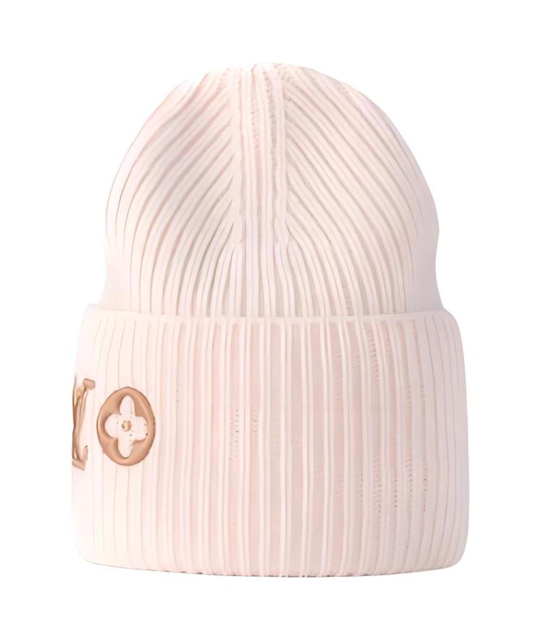 LOUIS VUITTON Розовая шапка, фото 1