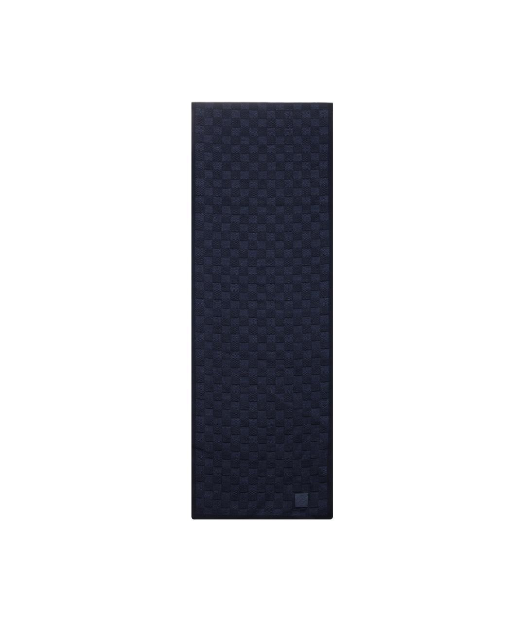 LOUIS VUITTON Темно-синий шарф, фото 2