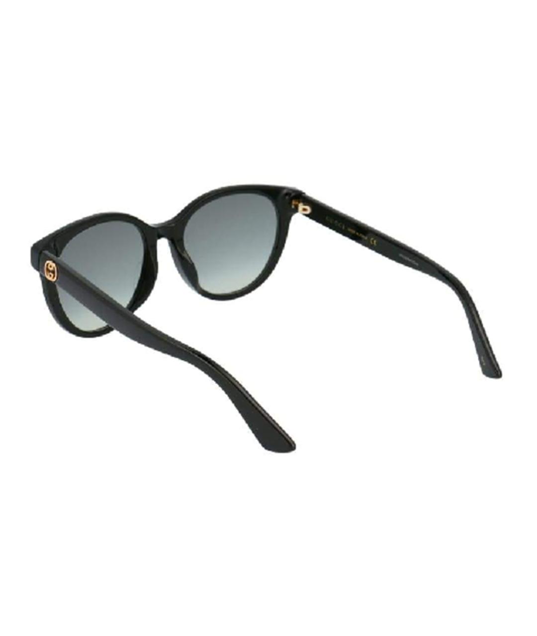 GUCCI Черные пластиковые солнцезащитные очки, фото 4