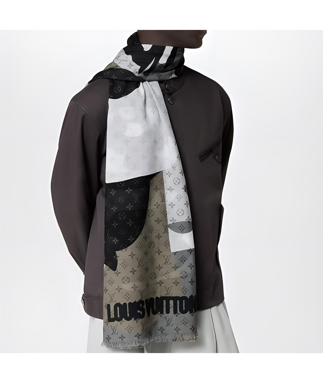 LOUIS VUITTON Мульти шарф, фото 4