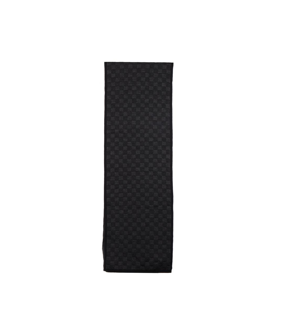 LOUIS VUITTON Серый шарф, фото 1