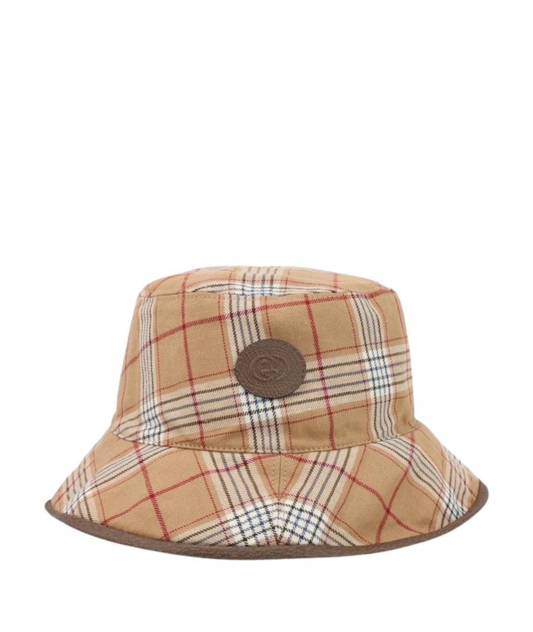 GUCCI Коричневая шляпа, фото 1