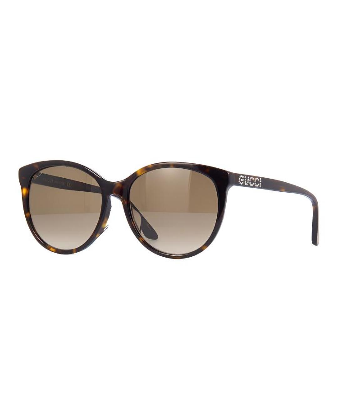 GUCCI Черные пластиковые солнцезащитные очки, фото 2