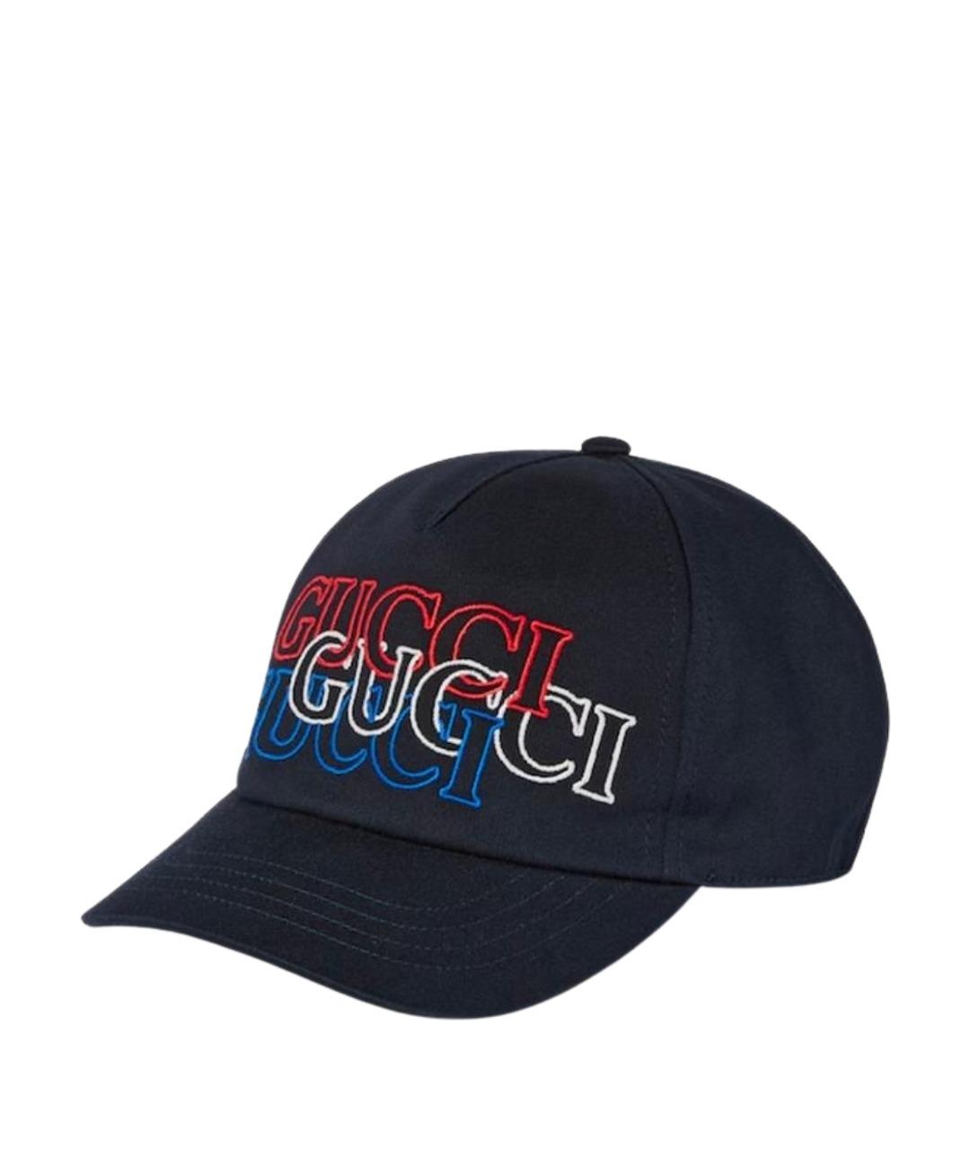 GUCCI Черная кепка, фото 1