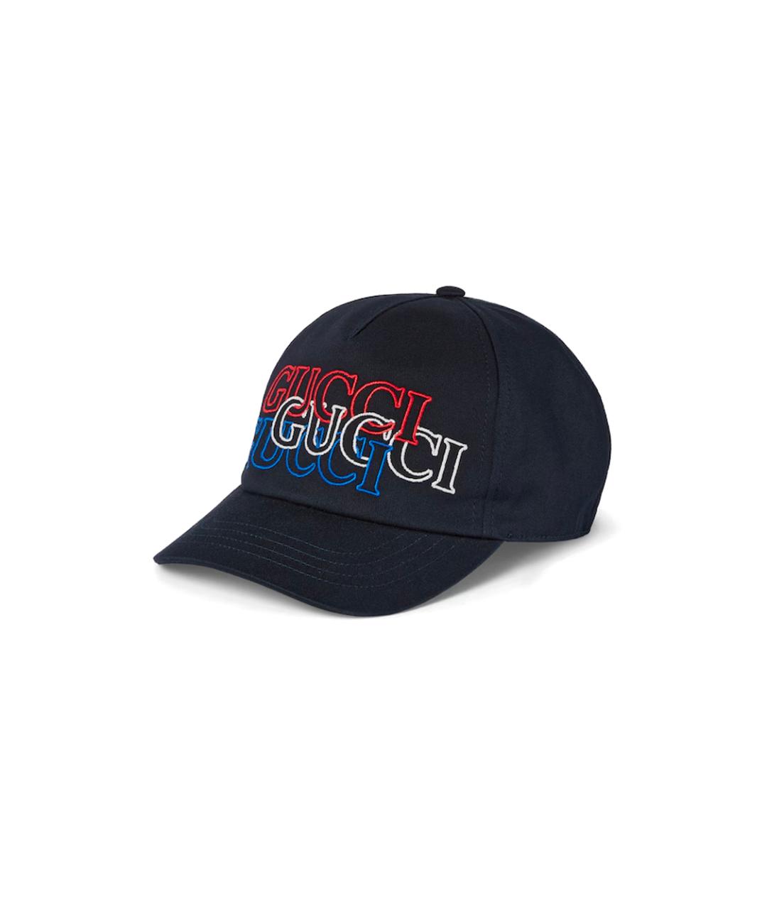 GUCCI Черная кепка, фото 4