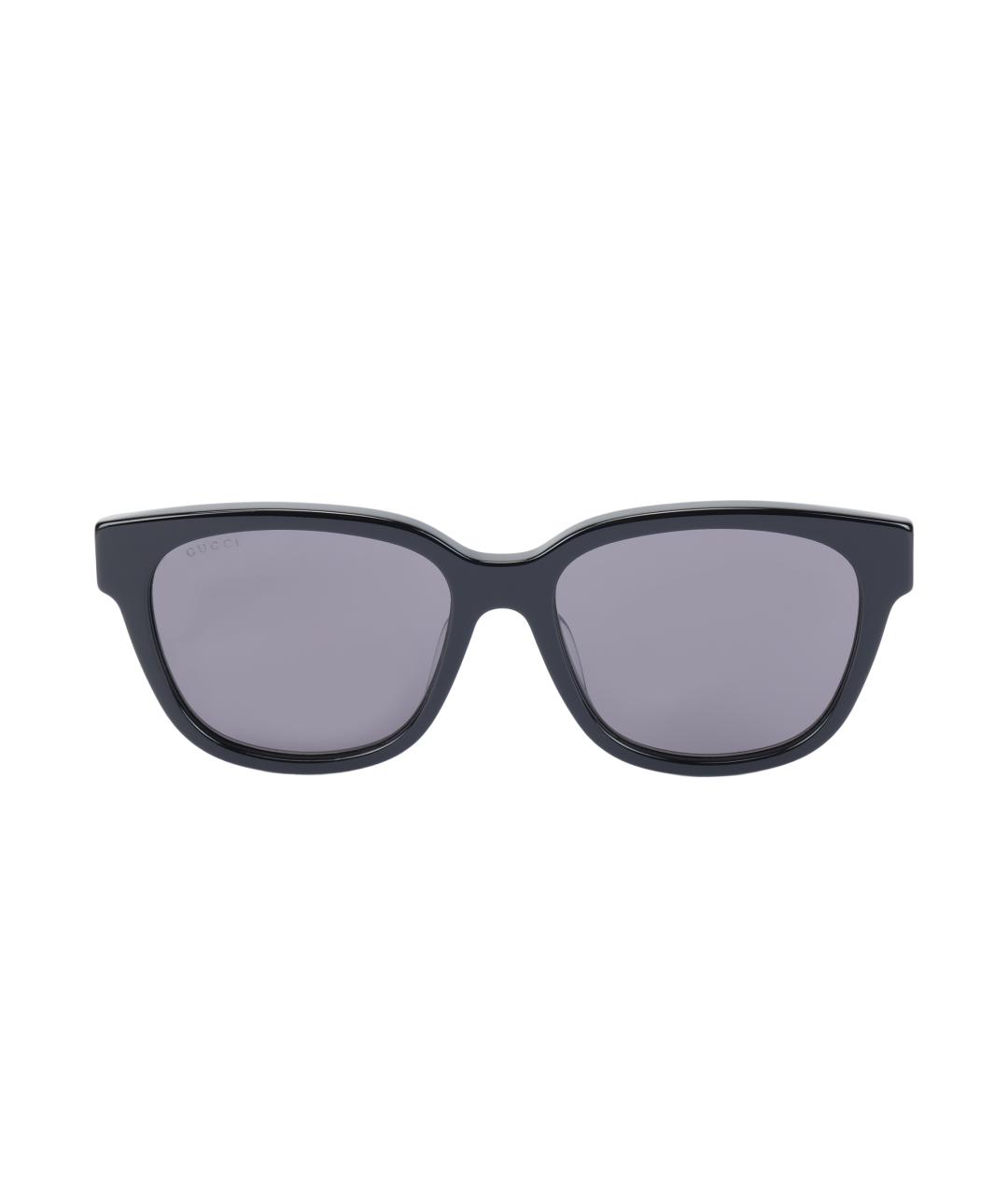 GUCCI Черные пластиковые солнцезащитные очки, фото 2