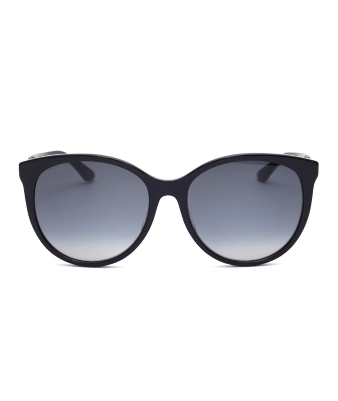 GUCCI Черные пластиковые солнцезащитные очки, фото 3