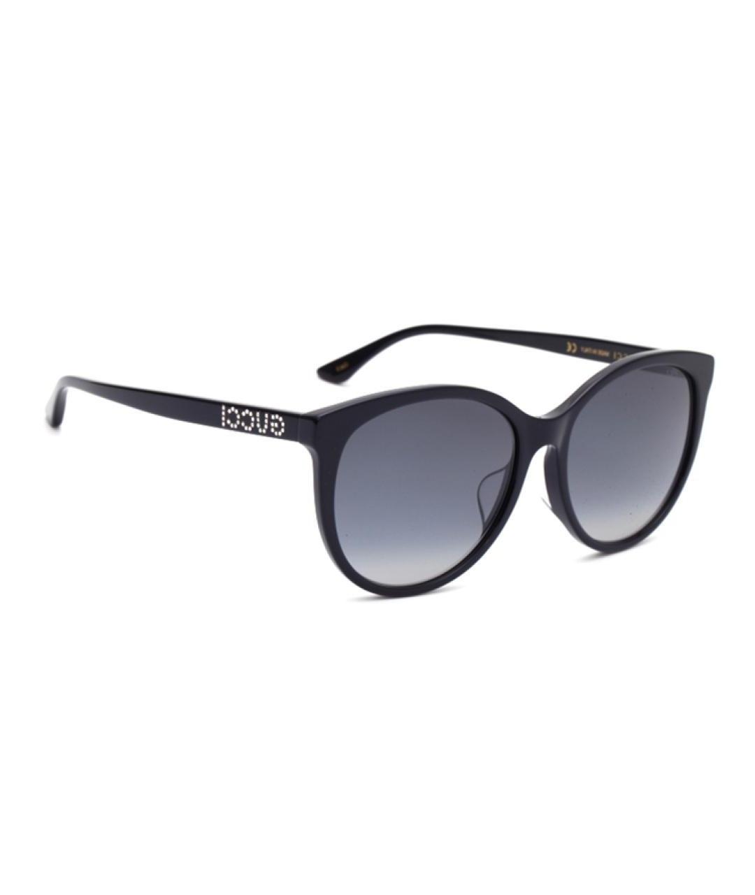 GUCCI Черные пластиковые солнцезащитные очки, фото 1