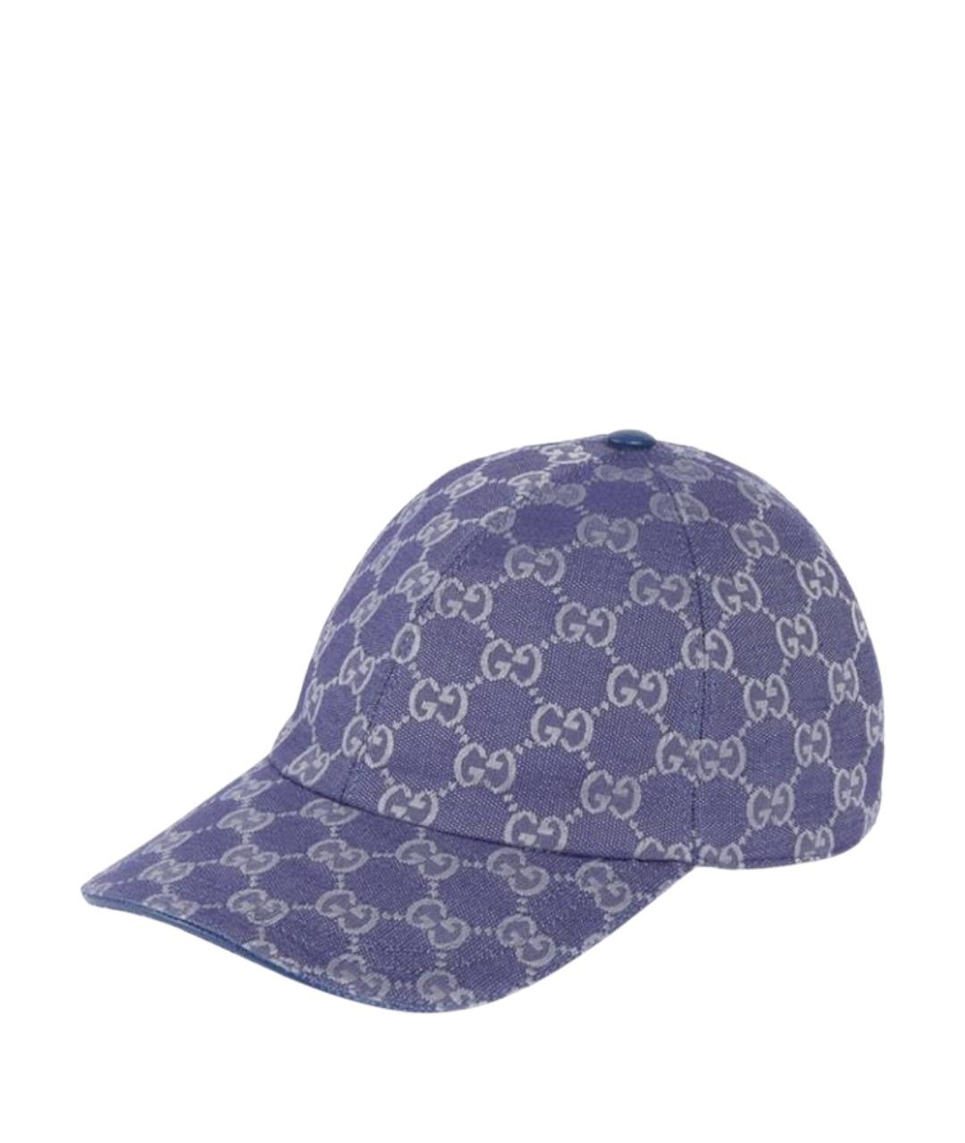 GUCCI Синяя кепка, фото 1