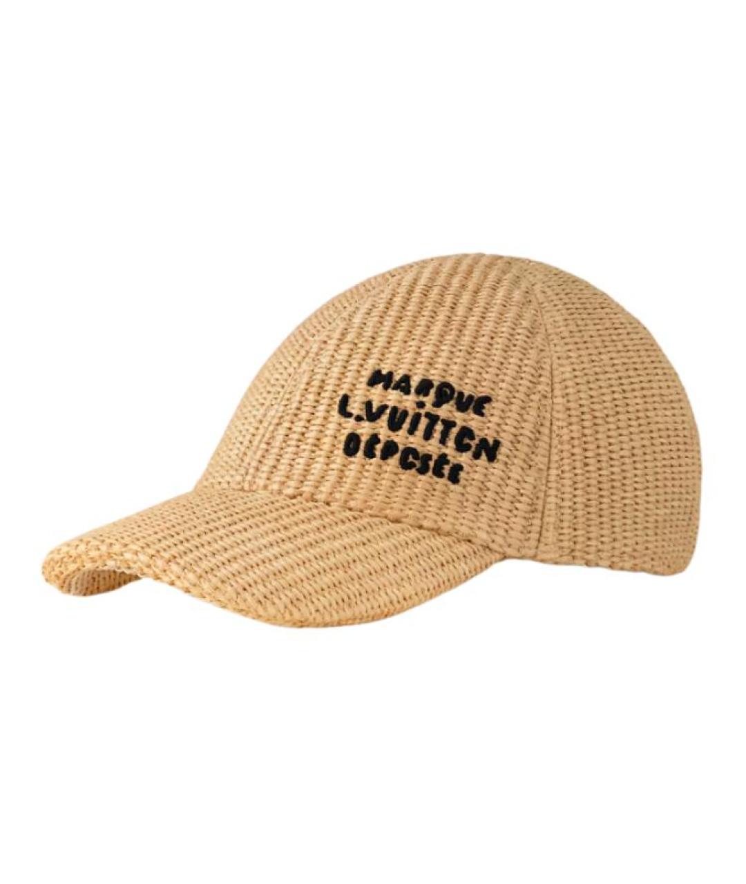 LOUIS VUITTON Коричневая кепка, фото 1