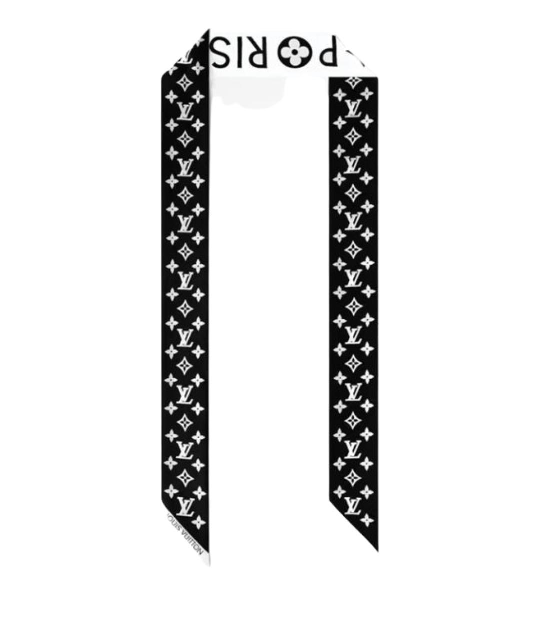 LOUIS VUITTON Черный шарф, фото 1