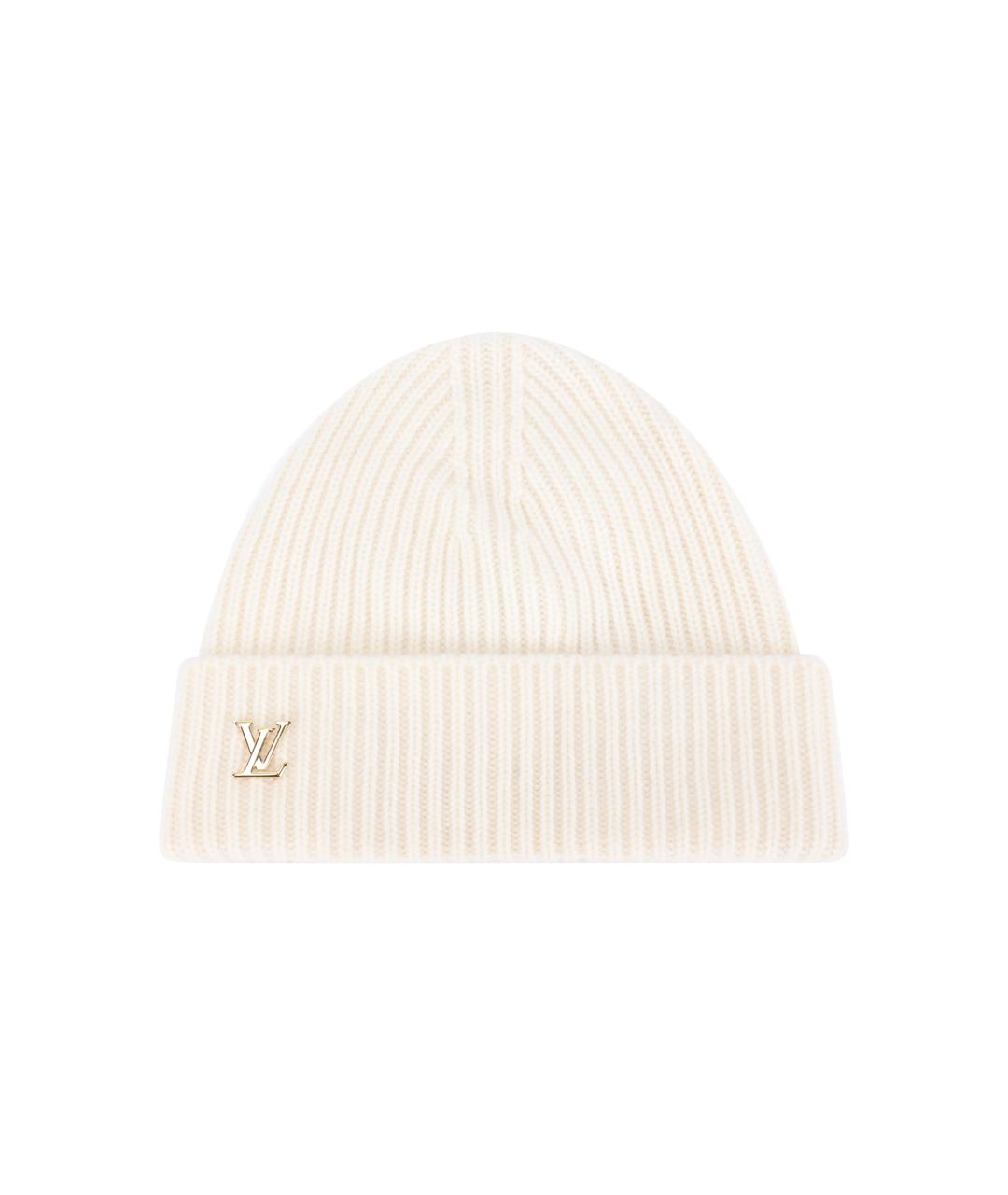 LOUIS VUITTON Белая шапка, фото 4