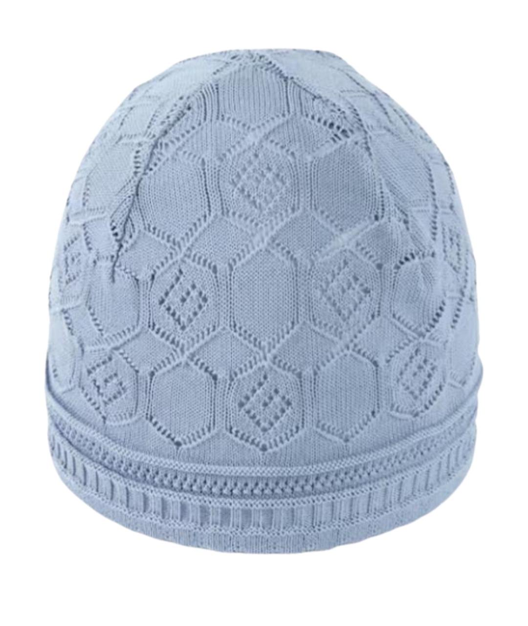 GUCCI Синяя хлопковая шапка, фото 1