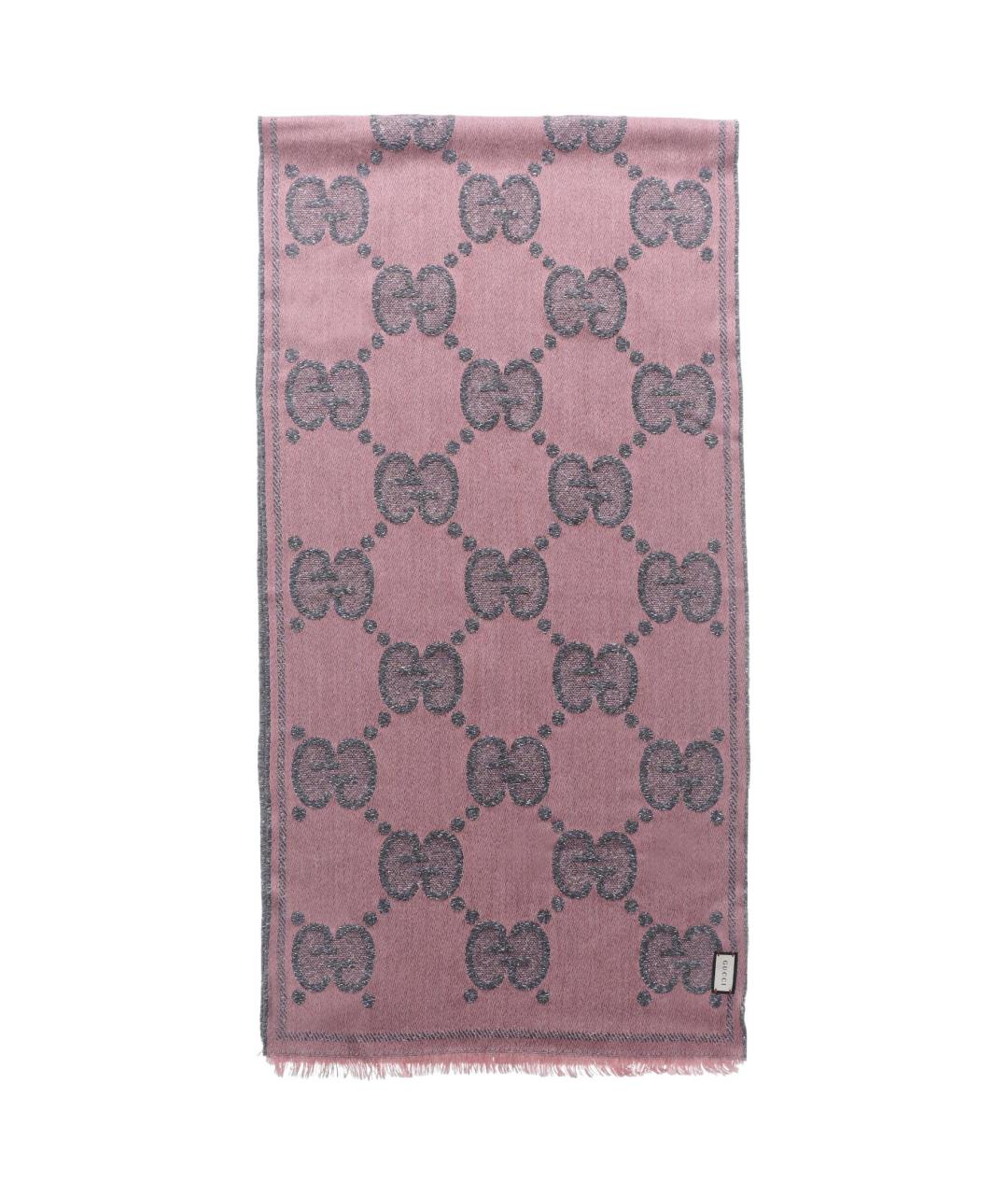GUCCI Розовый шарф, фото 1