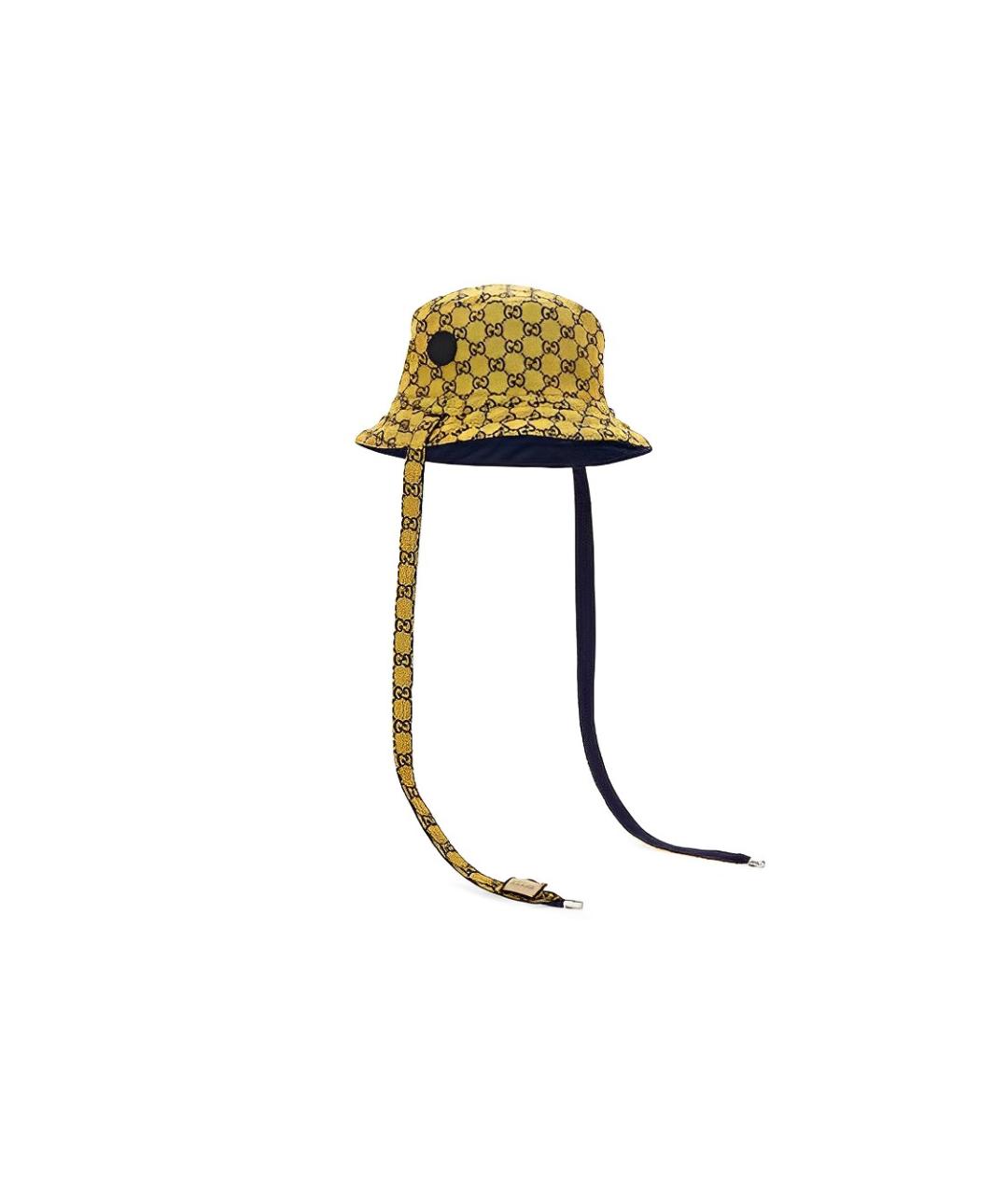 GUCCI Желтая панама, фото 4