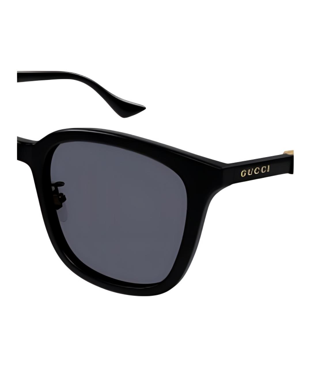 GUCCI Черные солнцезащитные очки, фото 2