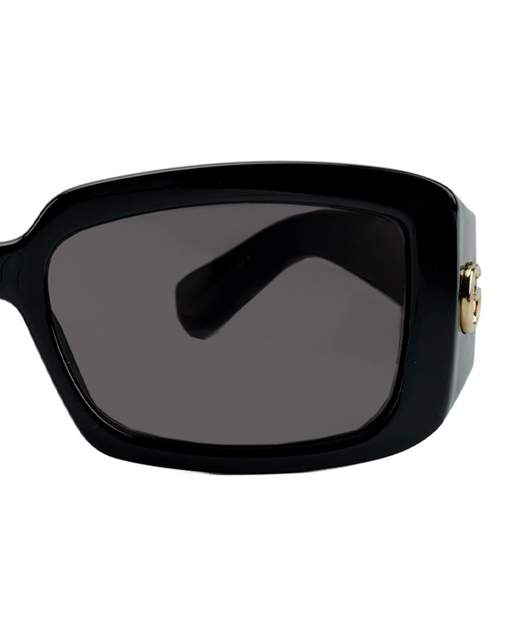 GUCCI Черные пластиковые солнцезащитные очки, фото 4