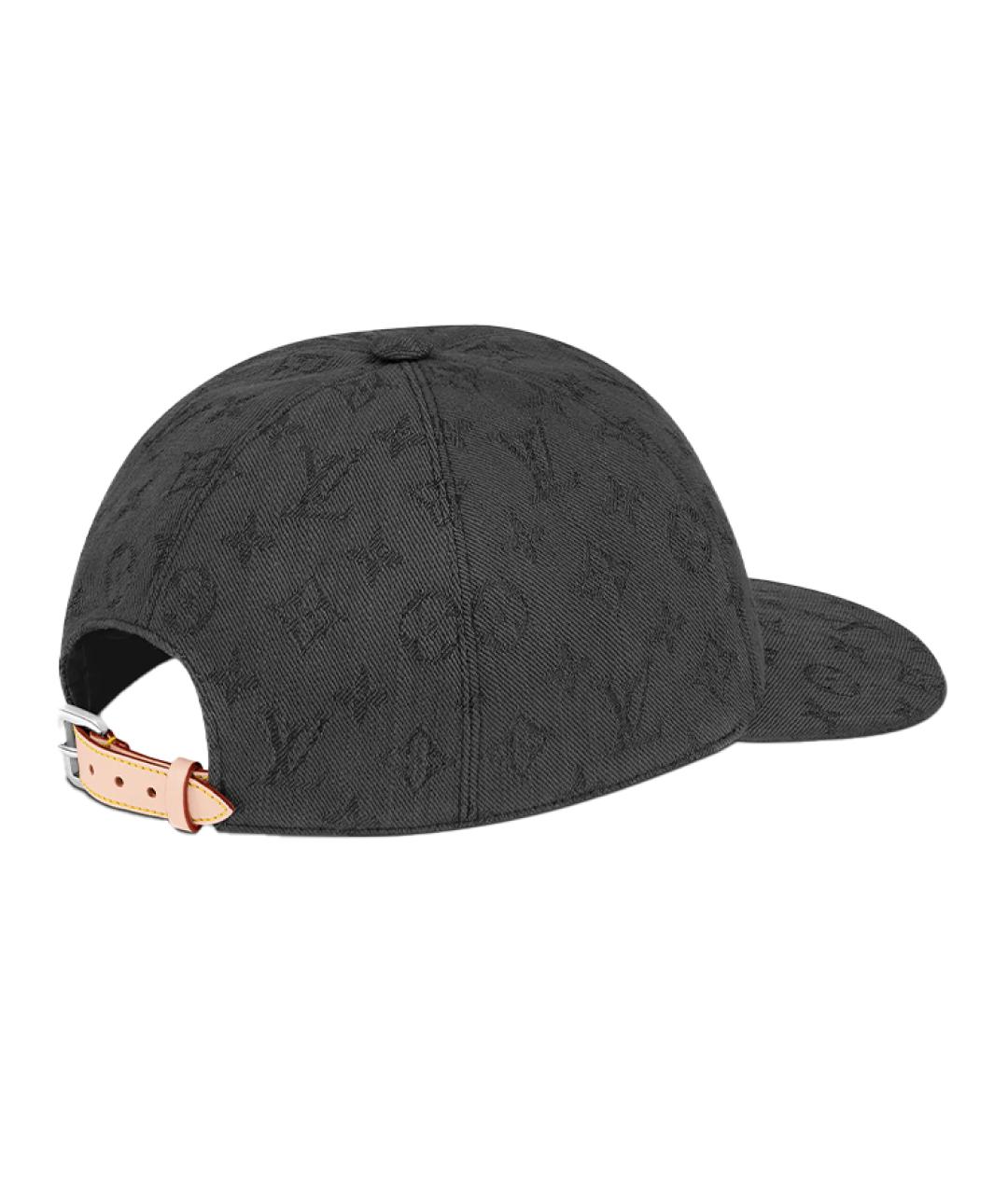 LOUIS VUITTON Черная кепка/бейсболка, фото 2