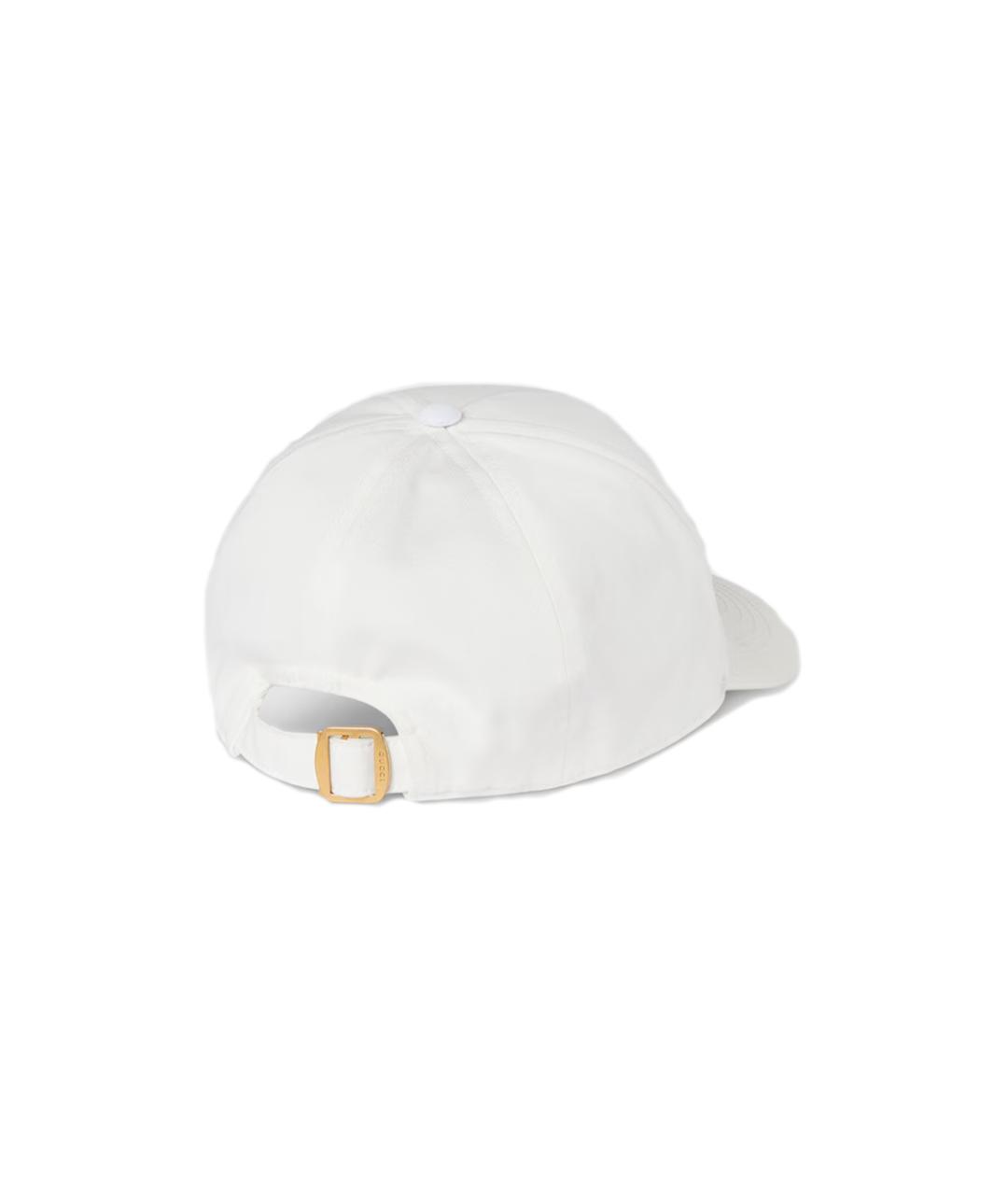 GUCCI Белая кепка, фото 3