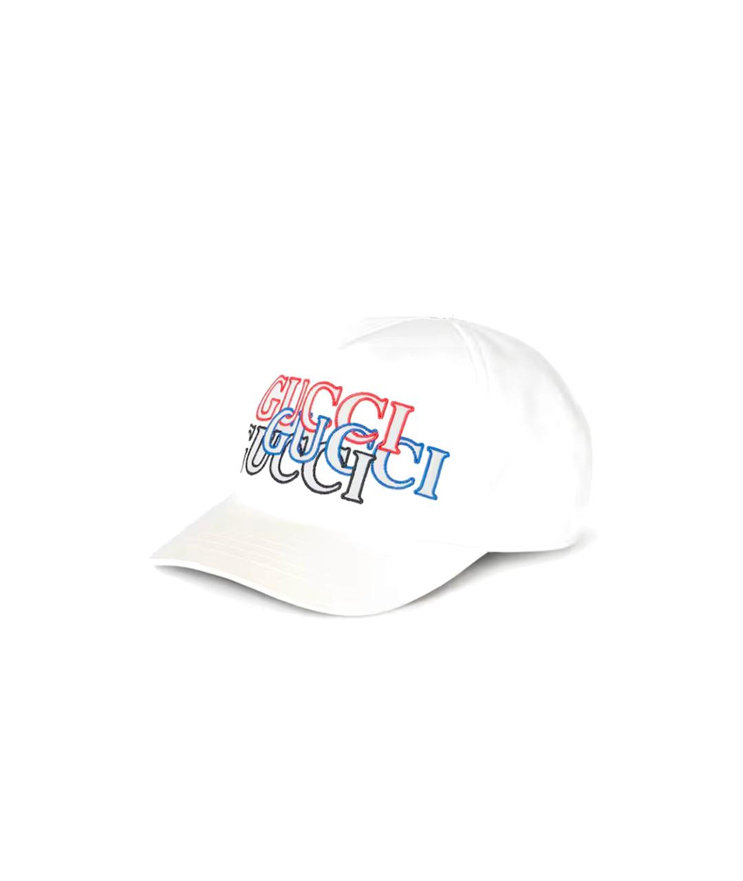 GUCCI Белая кепка, фото 4
