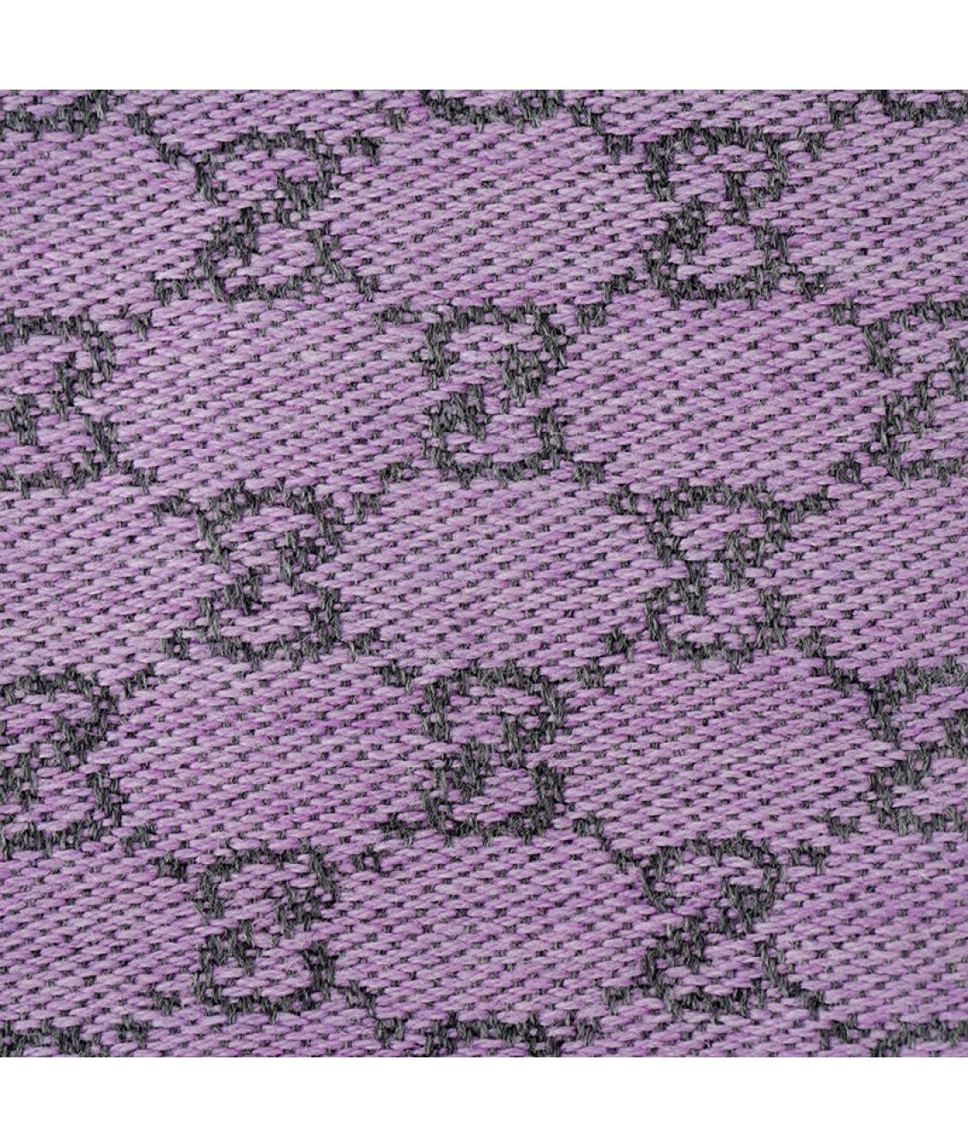 GUCCI Фиолетовый шарф, фото 3
