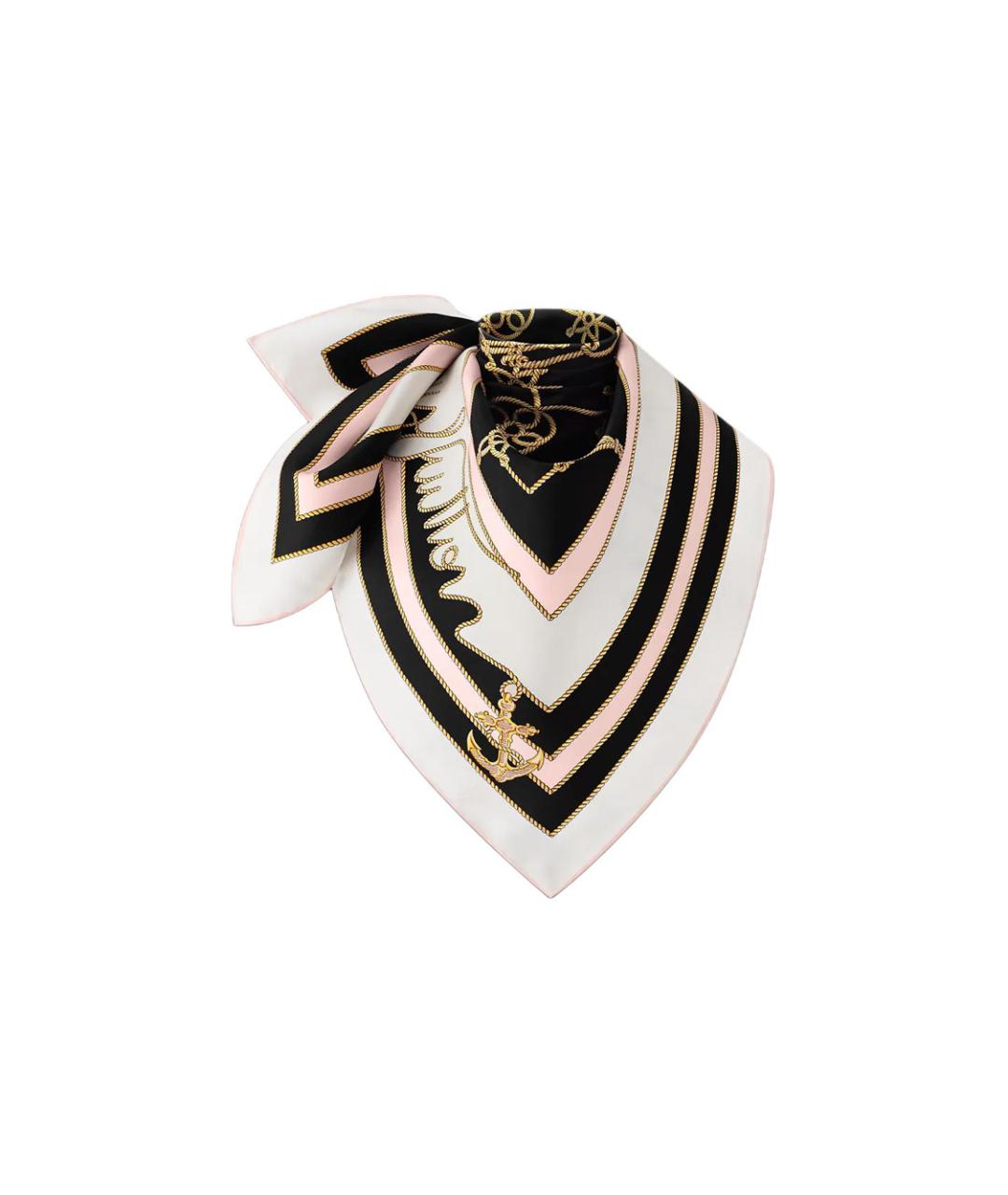 LOUIS VUITTON Черный шарф, фото 2