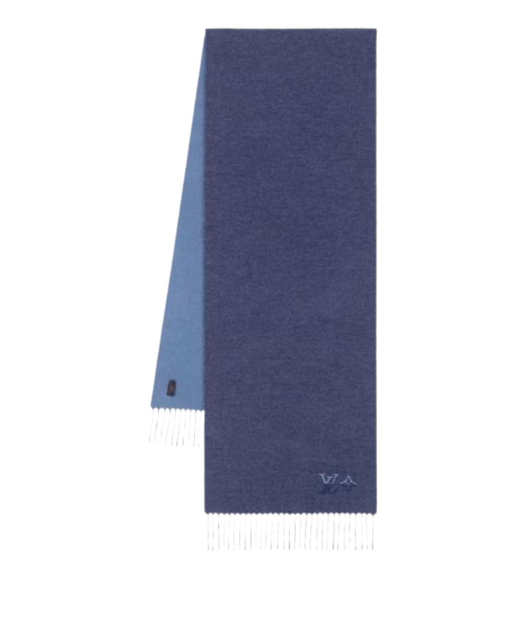 LOUIS VUITTON Синий шарф, фото 1