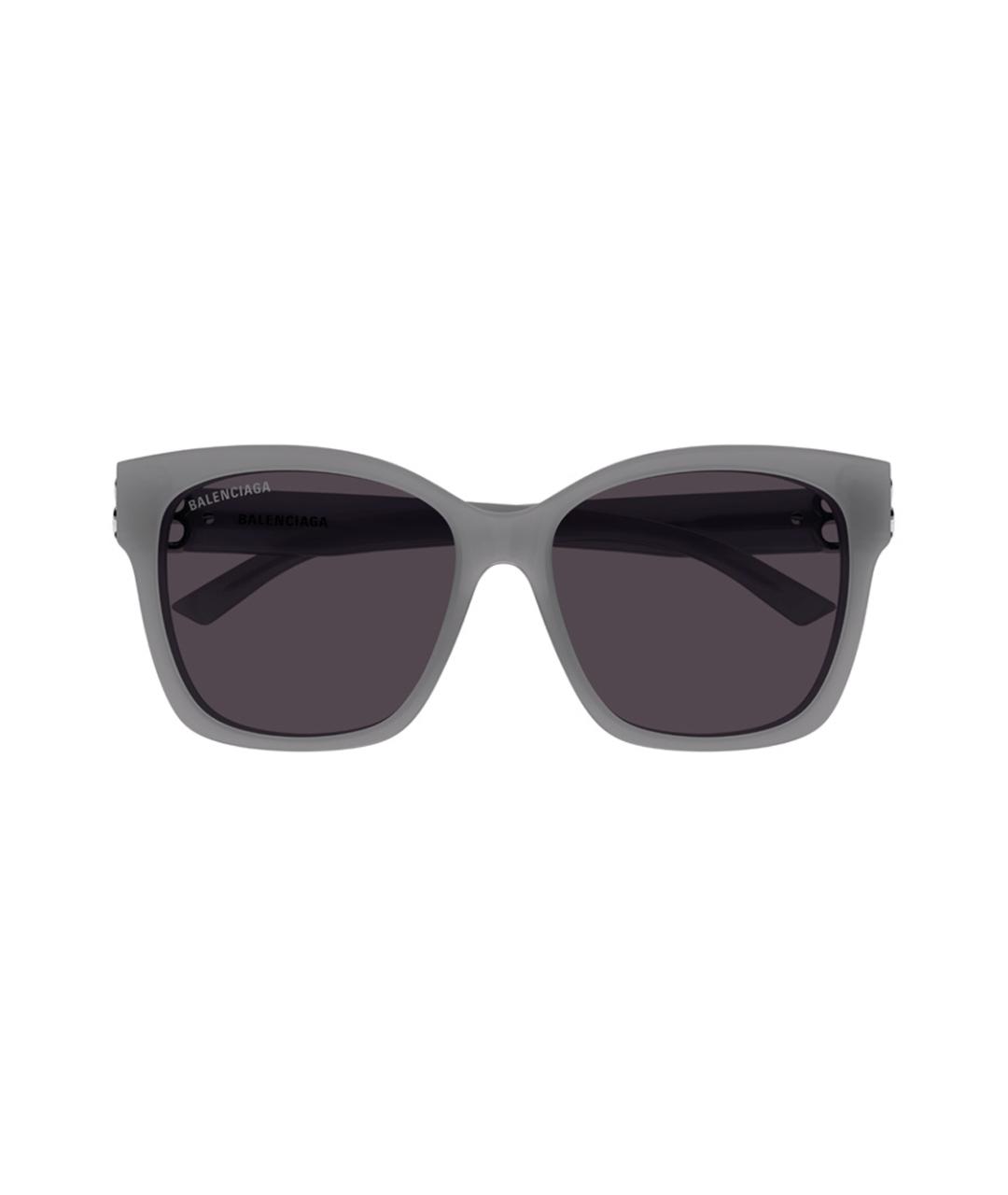 BALENCIAGA Серые пластиковые солнцезащитные очки, фото 2