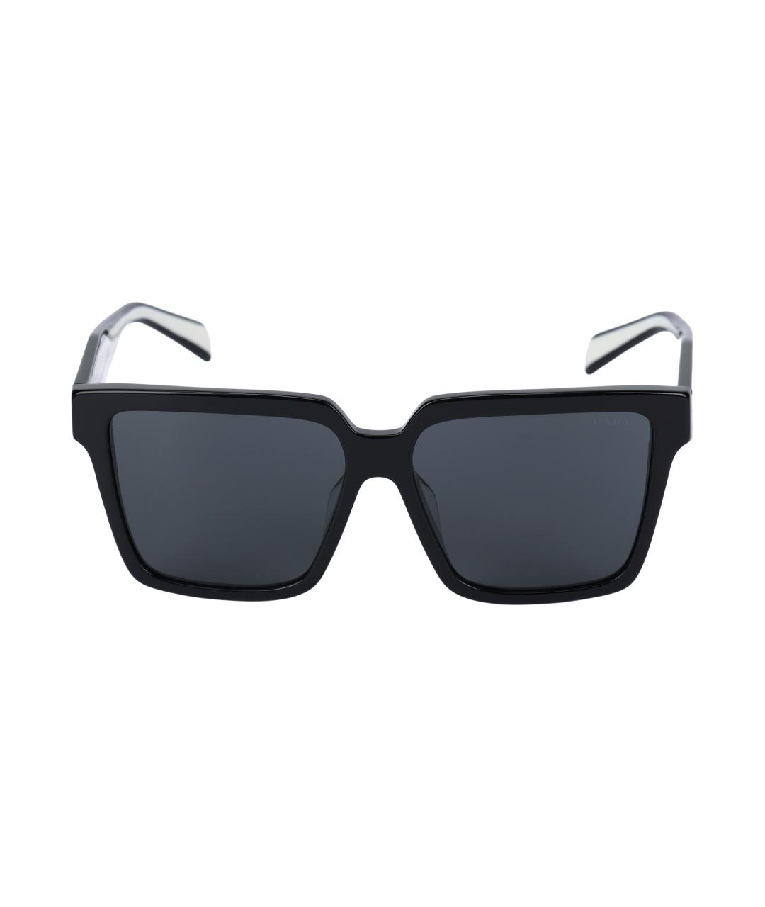 PRADA Бежевые пластиковые солнцезащитные очки, фото 2