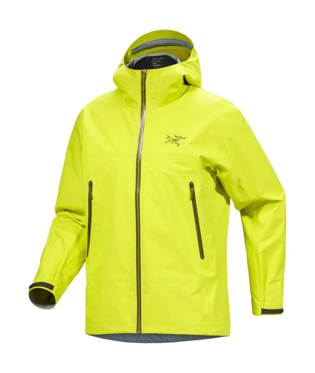 ARCTERYX Желтая спортивная куртка, фото 1