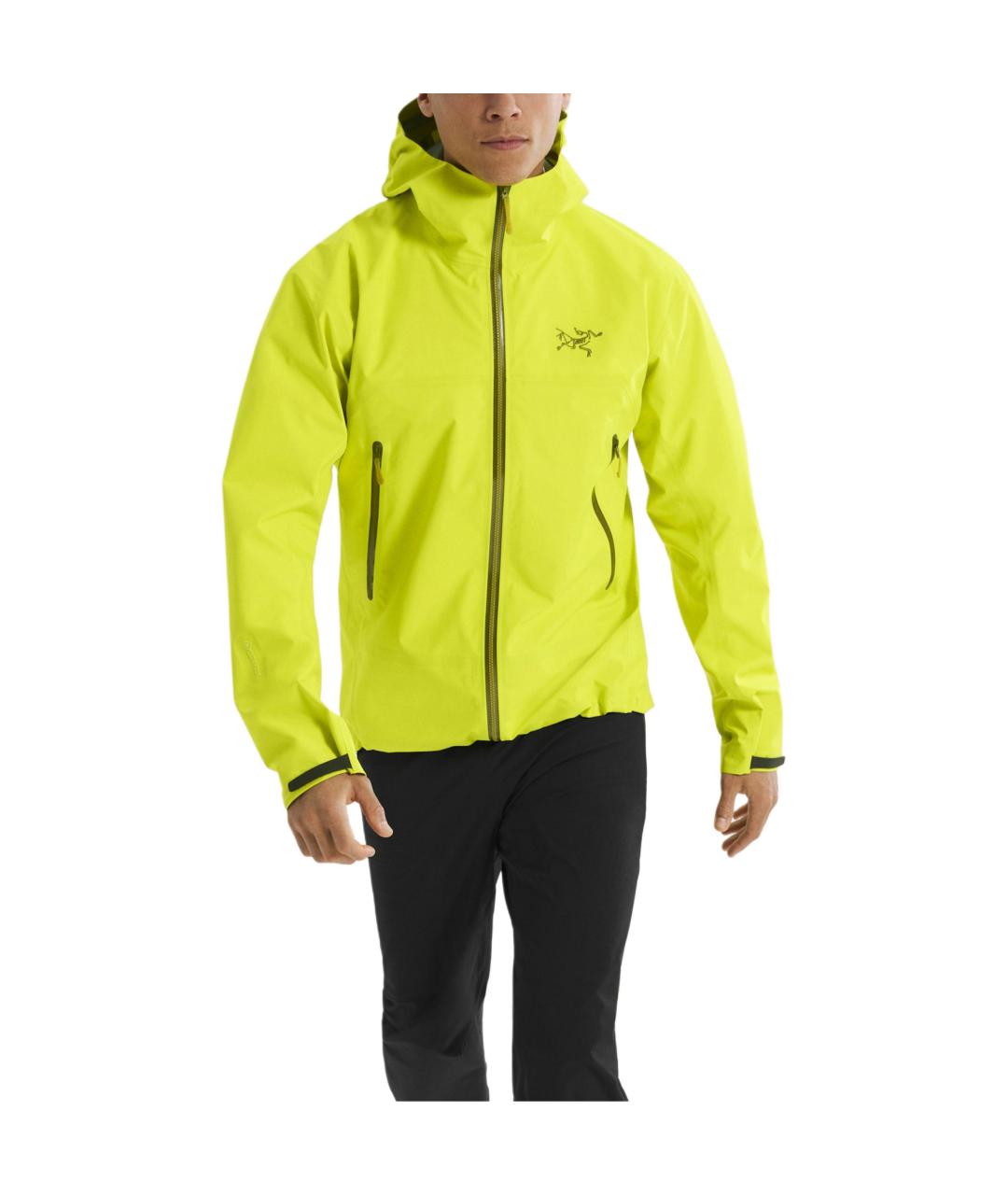 ARCTERYX Желтая спортивная куртка, фото 4